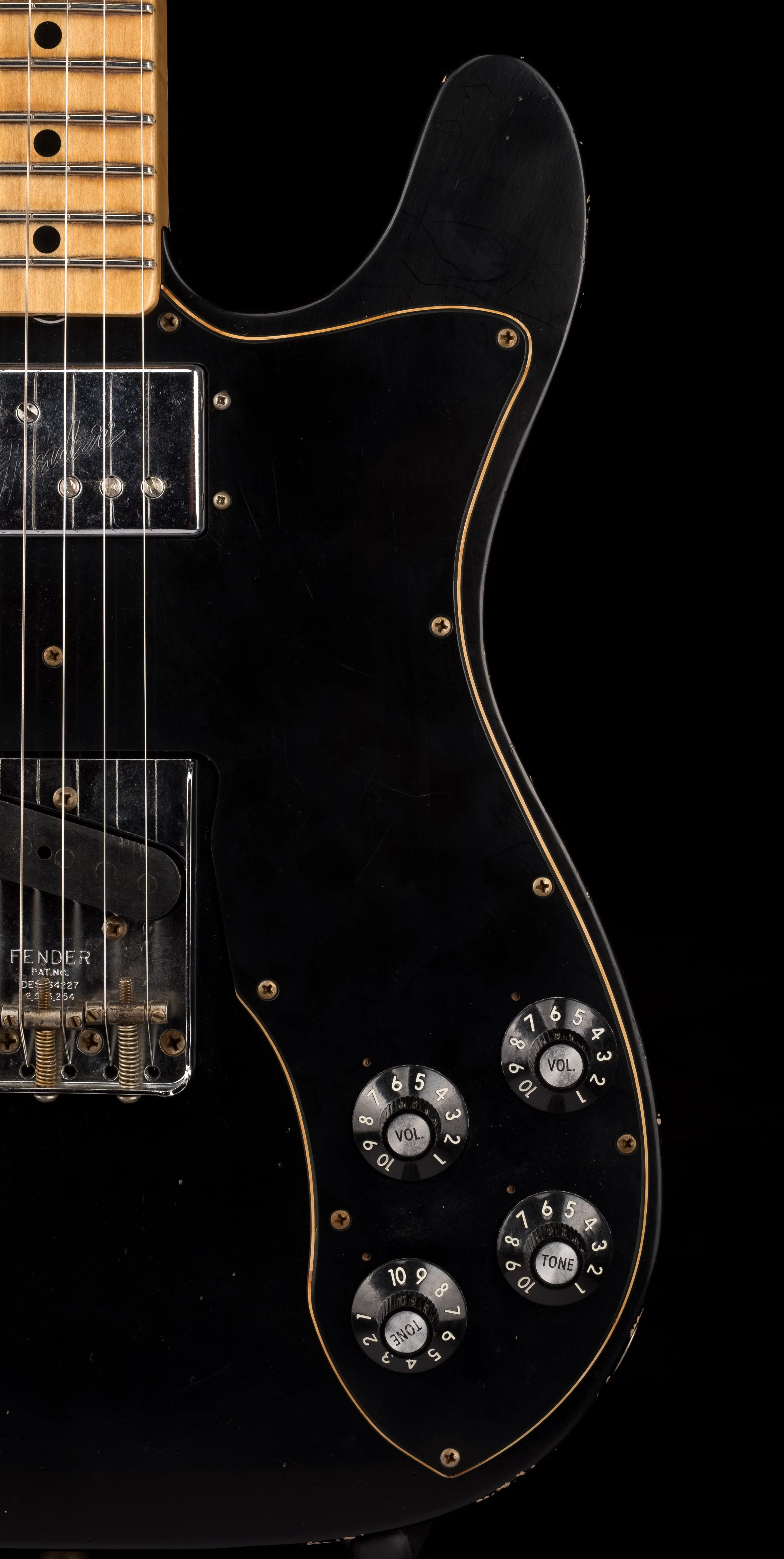 Fender Custom Shop Limited Edition Telecaster Custom Relic Aged Black - Image 11