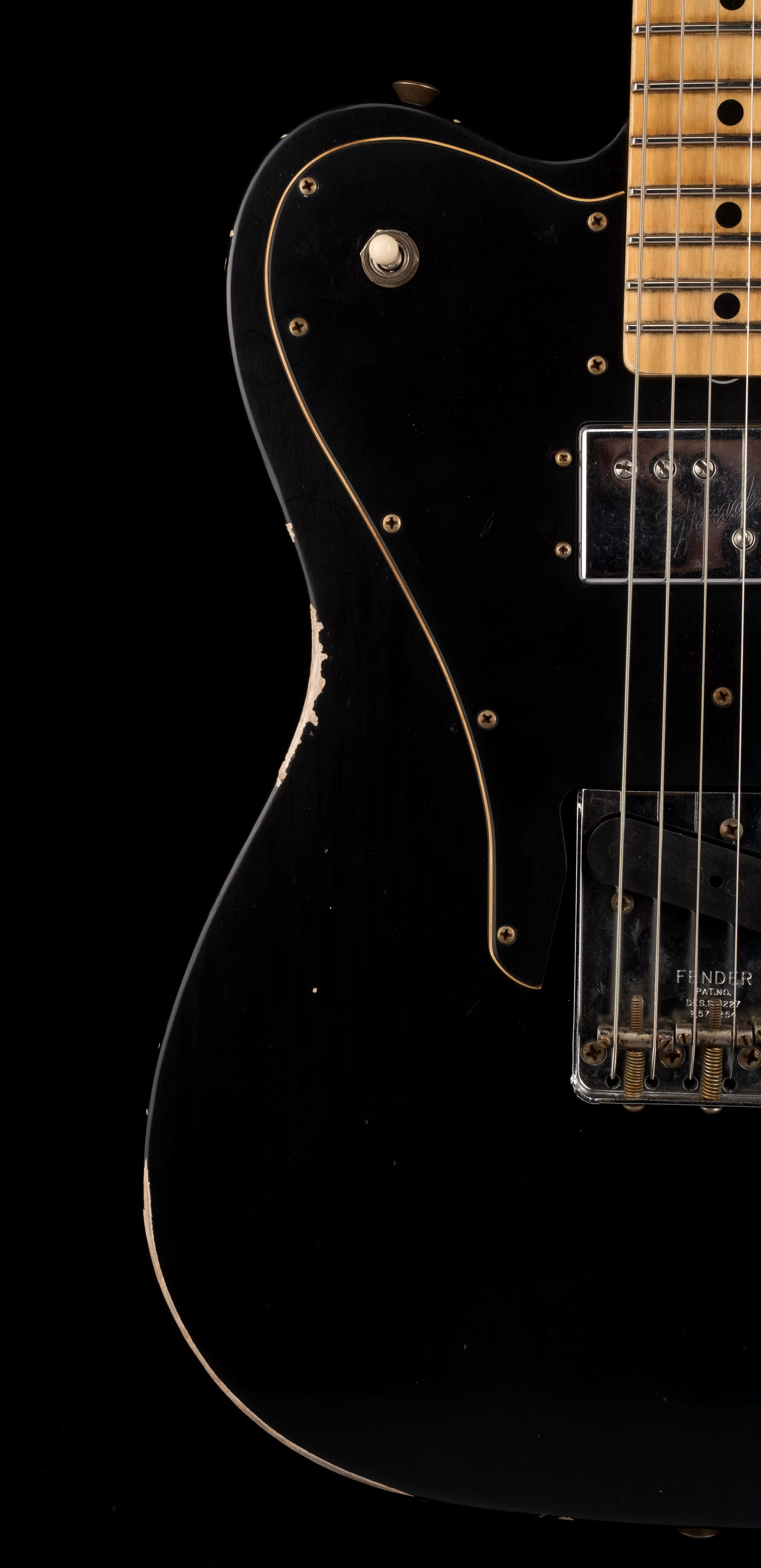 Fender Custom Shop Limited Edition Telecaster Custom Relic Aged Black - Image 12