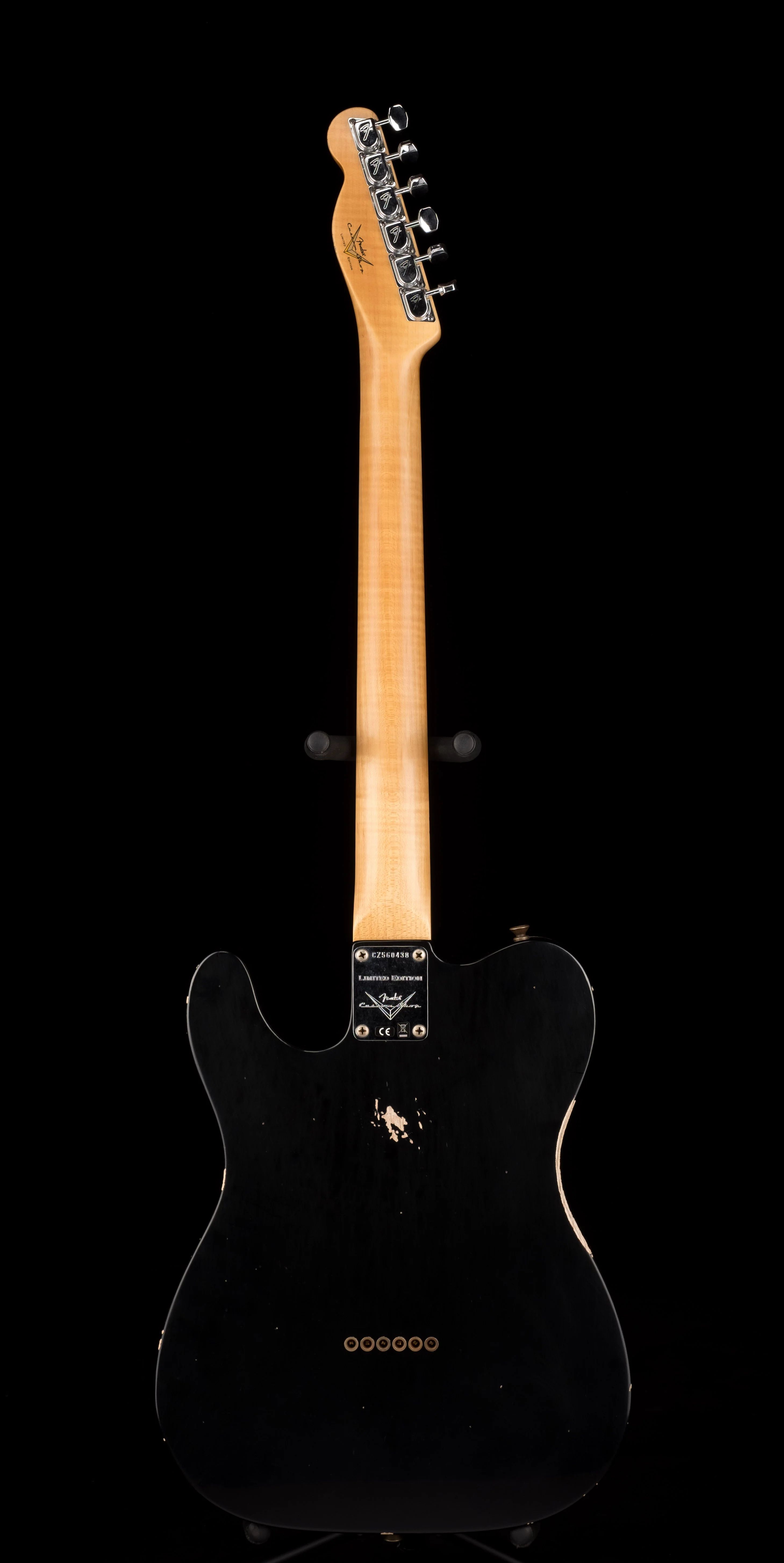 Fender Custom Shop Limited Edition Telecaster Custom Relic Aged Black - Image 17