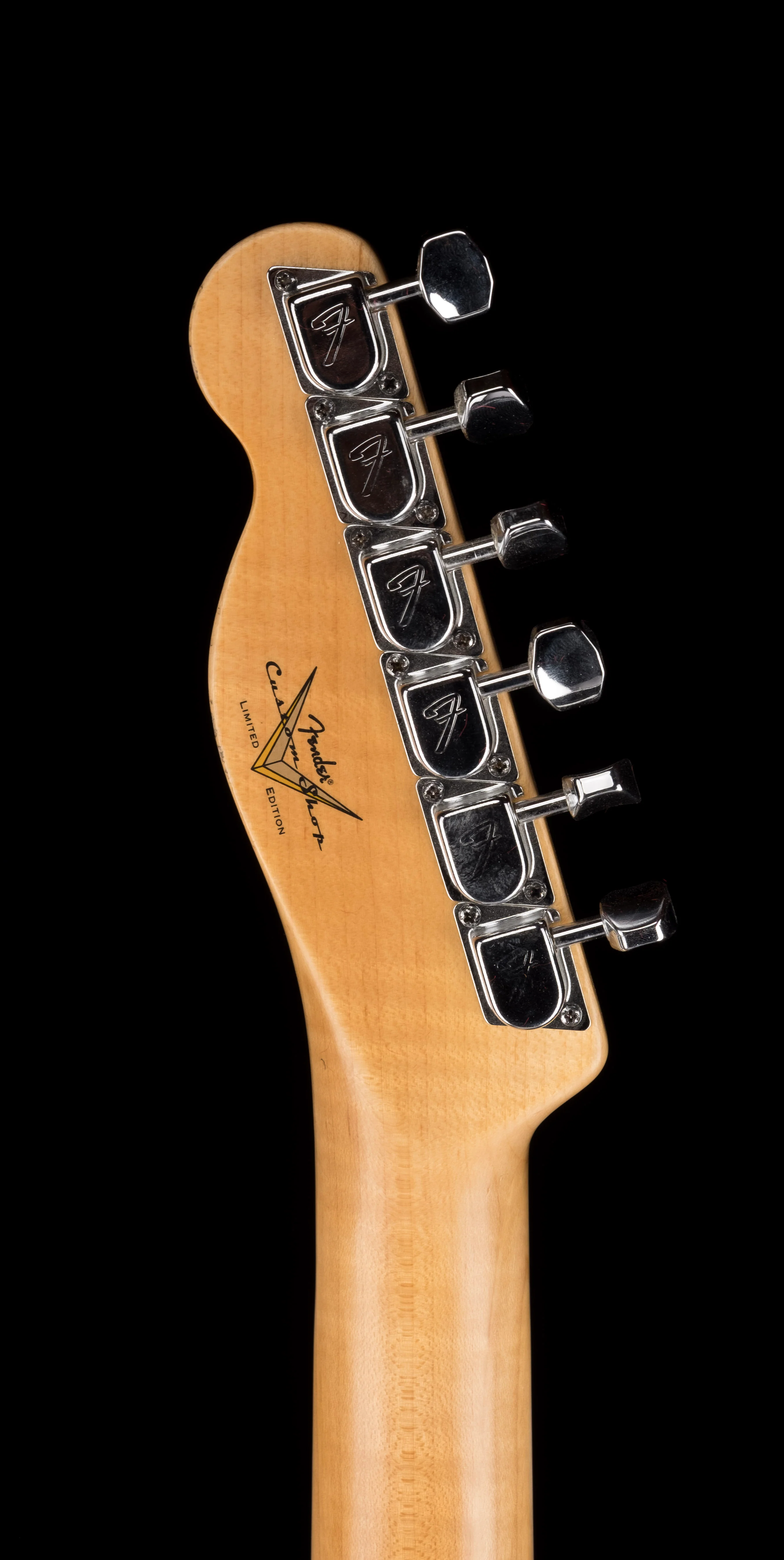 Fender Custom Shop Limited Edition Telecaster Custom Relic Aged Black - Image 20