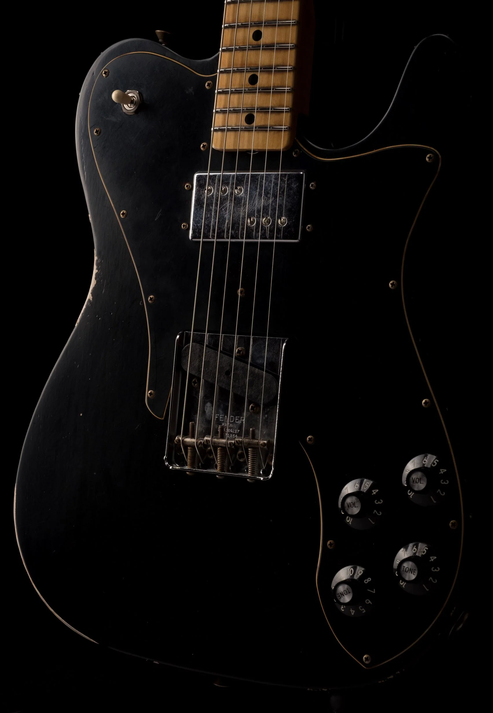 Fender Custom Shop Limited Edition Telecaster Custom Relic Aged Black - Image 8