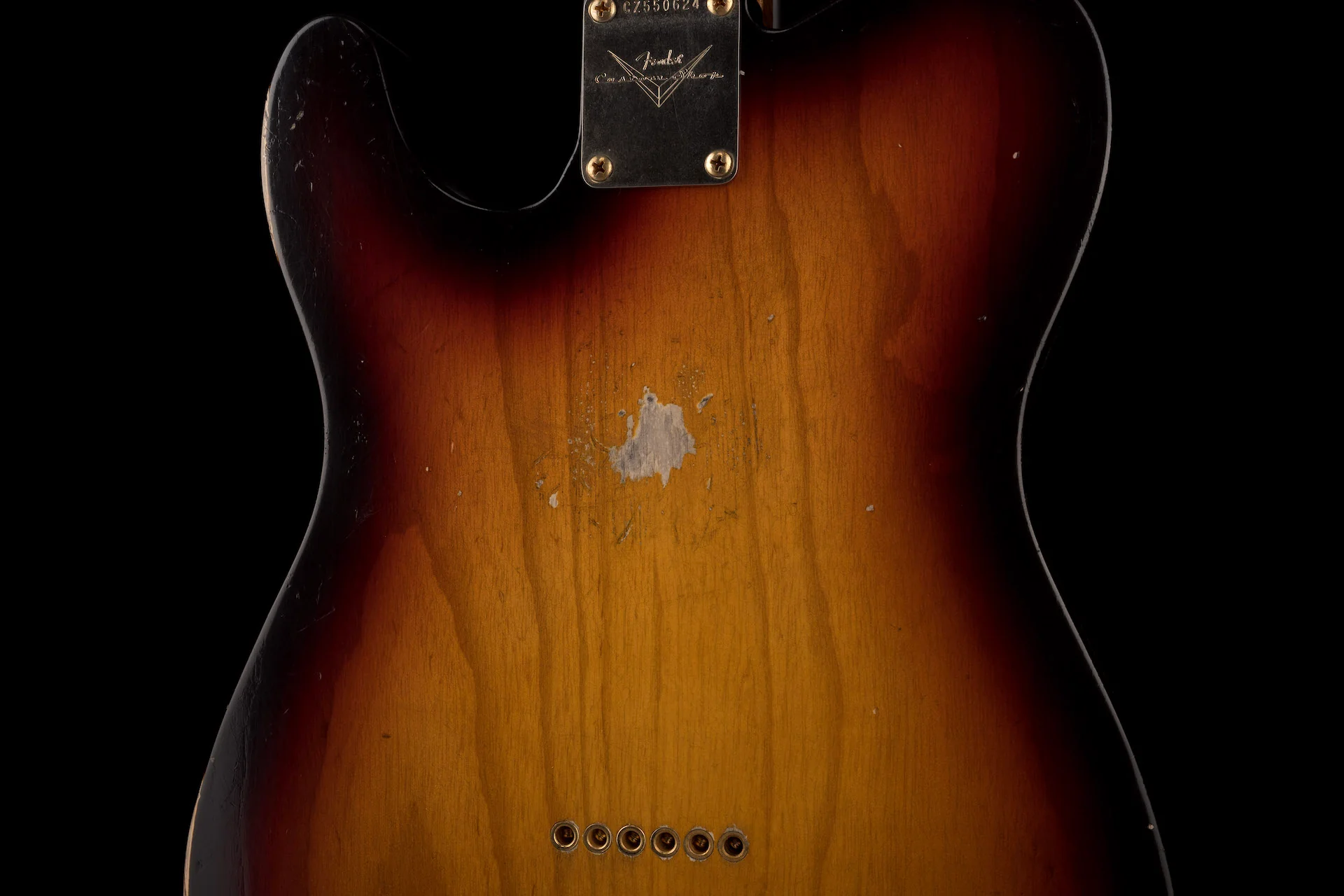 Fender Custom Shop Masterbuilder Apprentice Nick Saccone 50's Tele Relic Chocolate 3-Tone Sunburst - Image 15