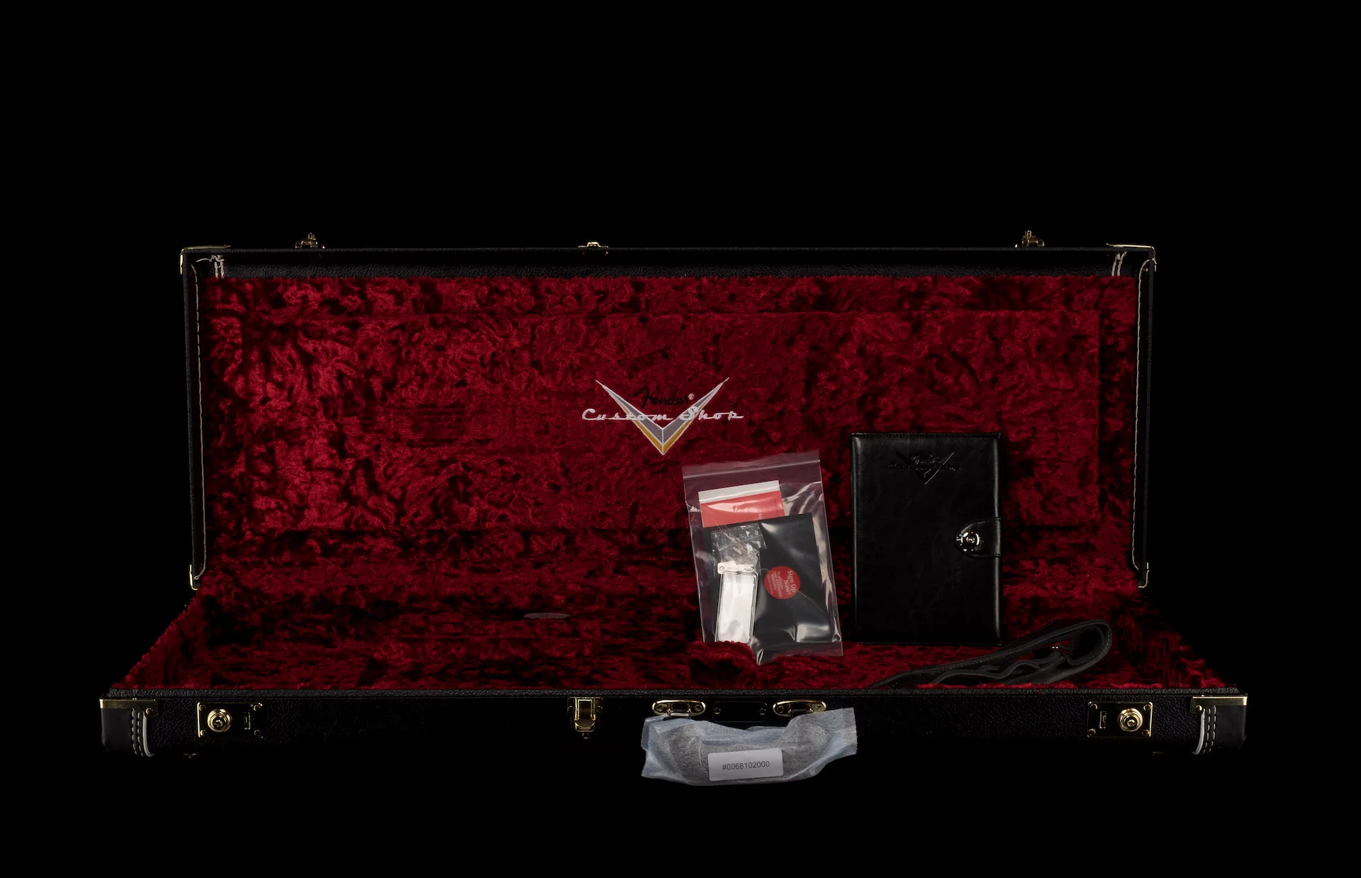 Fender Custom Shop Masterbuilder's Apprentice Levi Perry Telecaster Deluxe NOS Black Pearl Electric Guitar With Case - Image 16