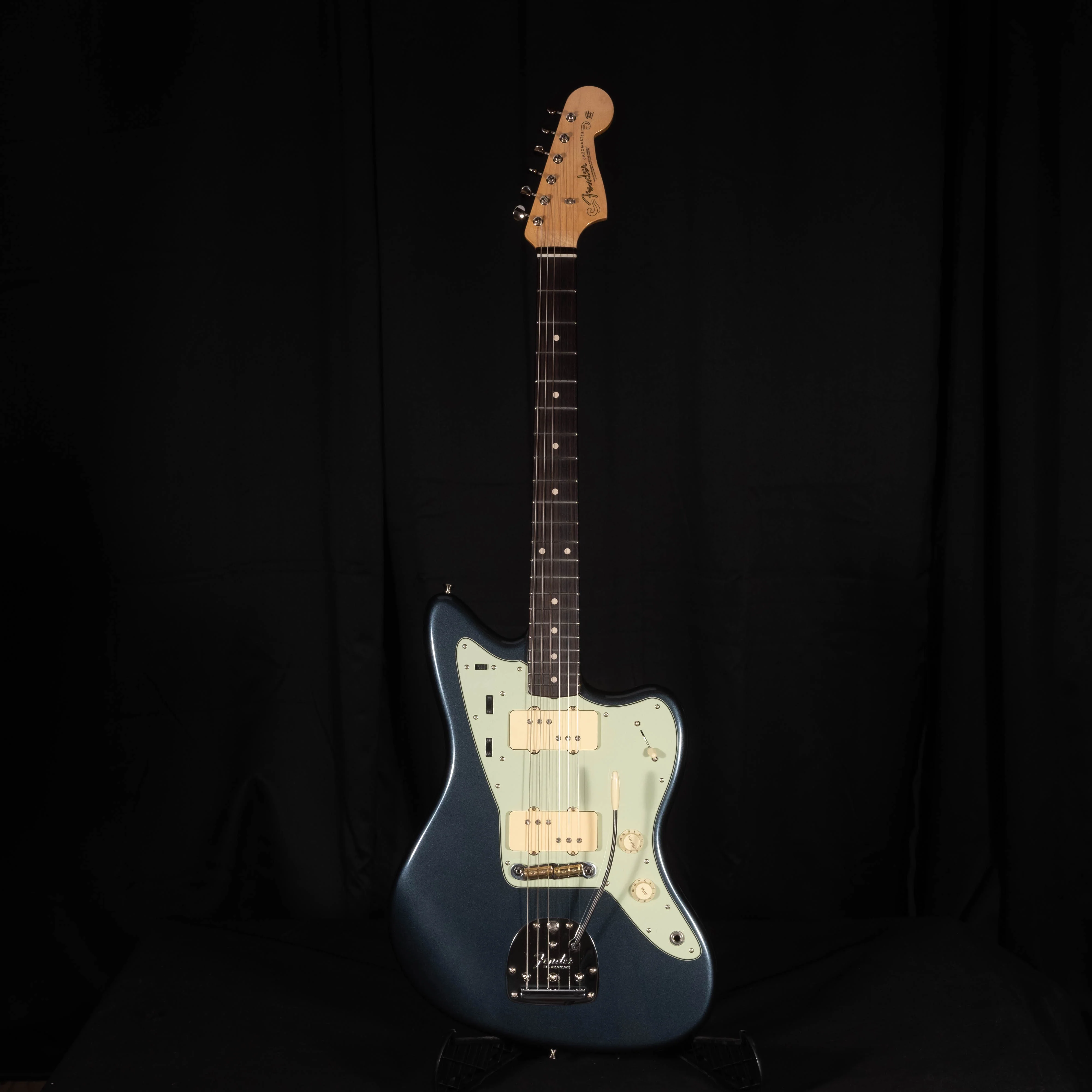 Fender Custom Shop Masterbuilt Dennis Galuszka Jazzmaster NOS Dark Lake Placid Blue With Case - Image 2