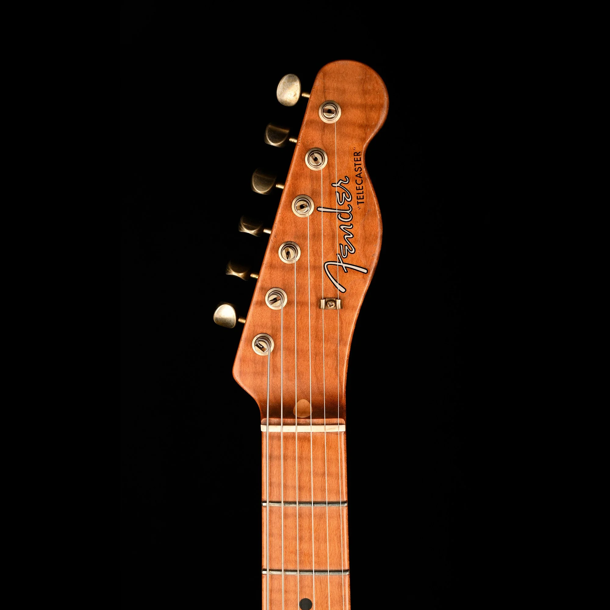 Fender Custom Shop Masterbuilt David Brown 1957 Telecaster Relic Ebony Transparent - Image 17