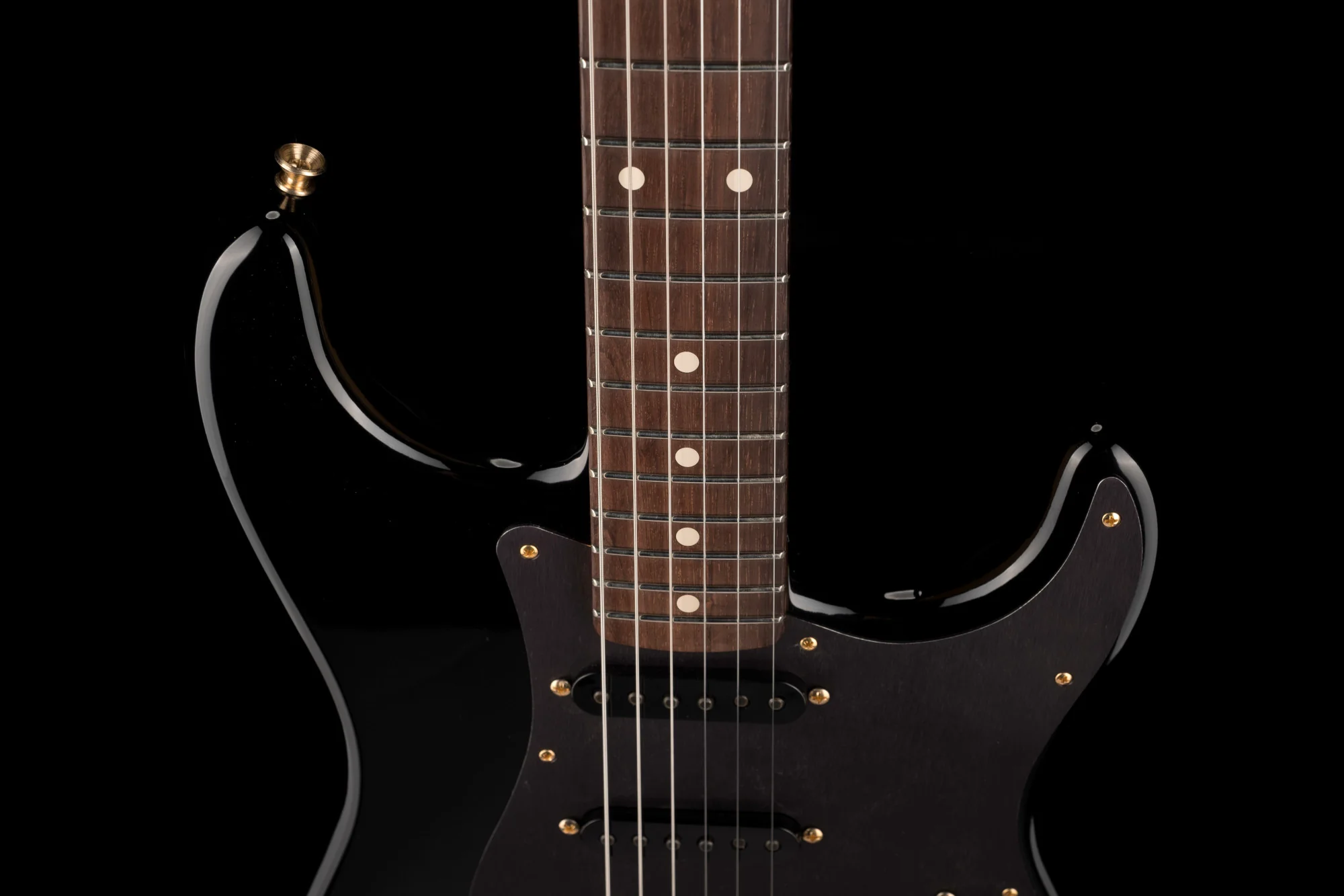 Fender Custom Shop Masterbuilt David Brown 1960 Stratocaster Deluxe Closet Classic Brazilian Rosewood Black With Case - Image 3