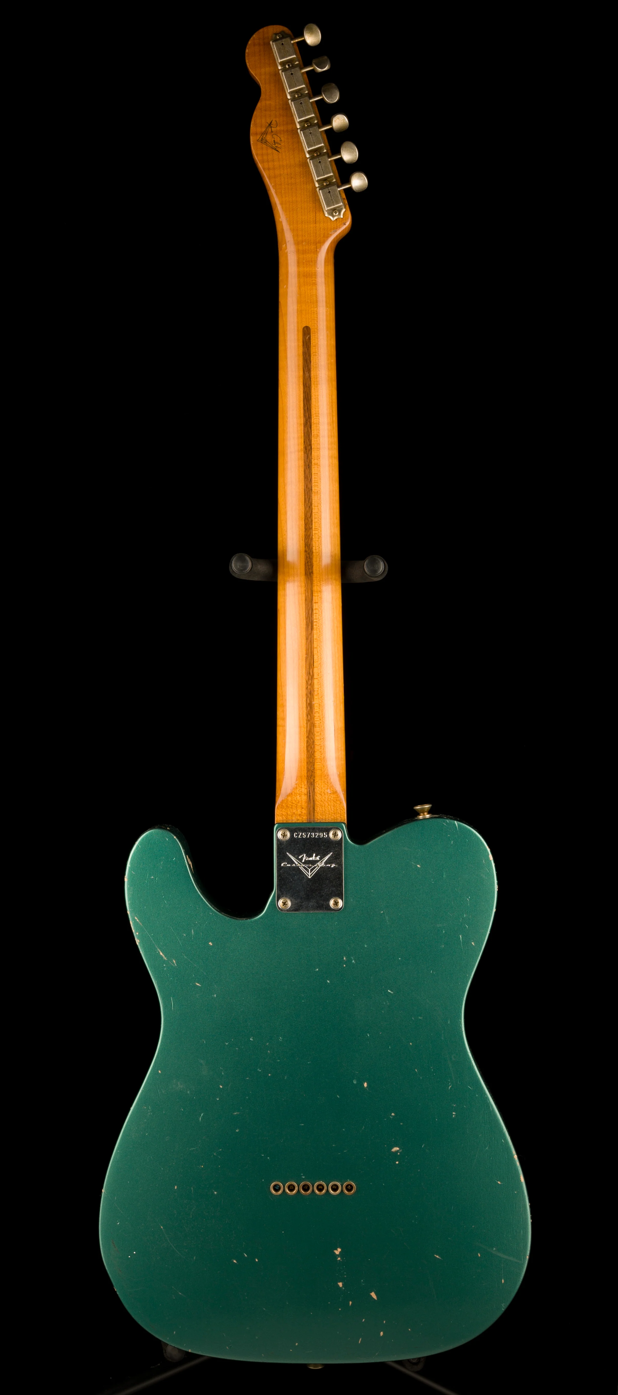 Fender Custom Shop Masterbuilt Dennis Galuszka Subsonic Telecaster Journeyman Relic Sherwood Green Metallic - Image 13