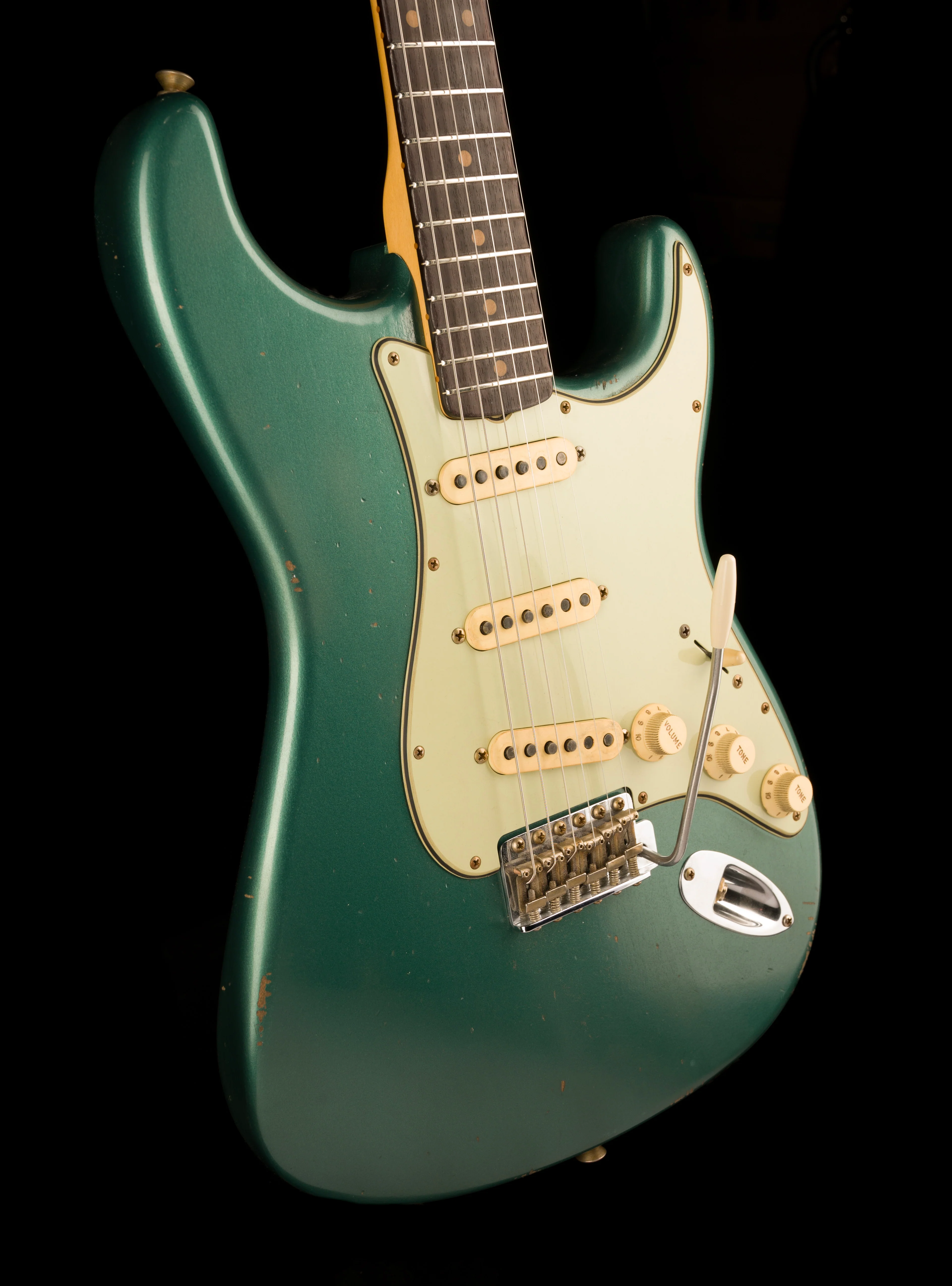 Fender Custom Shop Masterbuilt Jason Smith 1959 Stratocaster Journeyman Relic Sherwood Green Metallic - Image 10