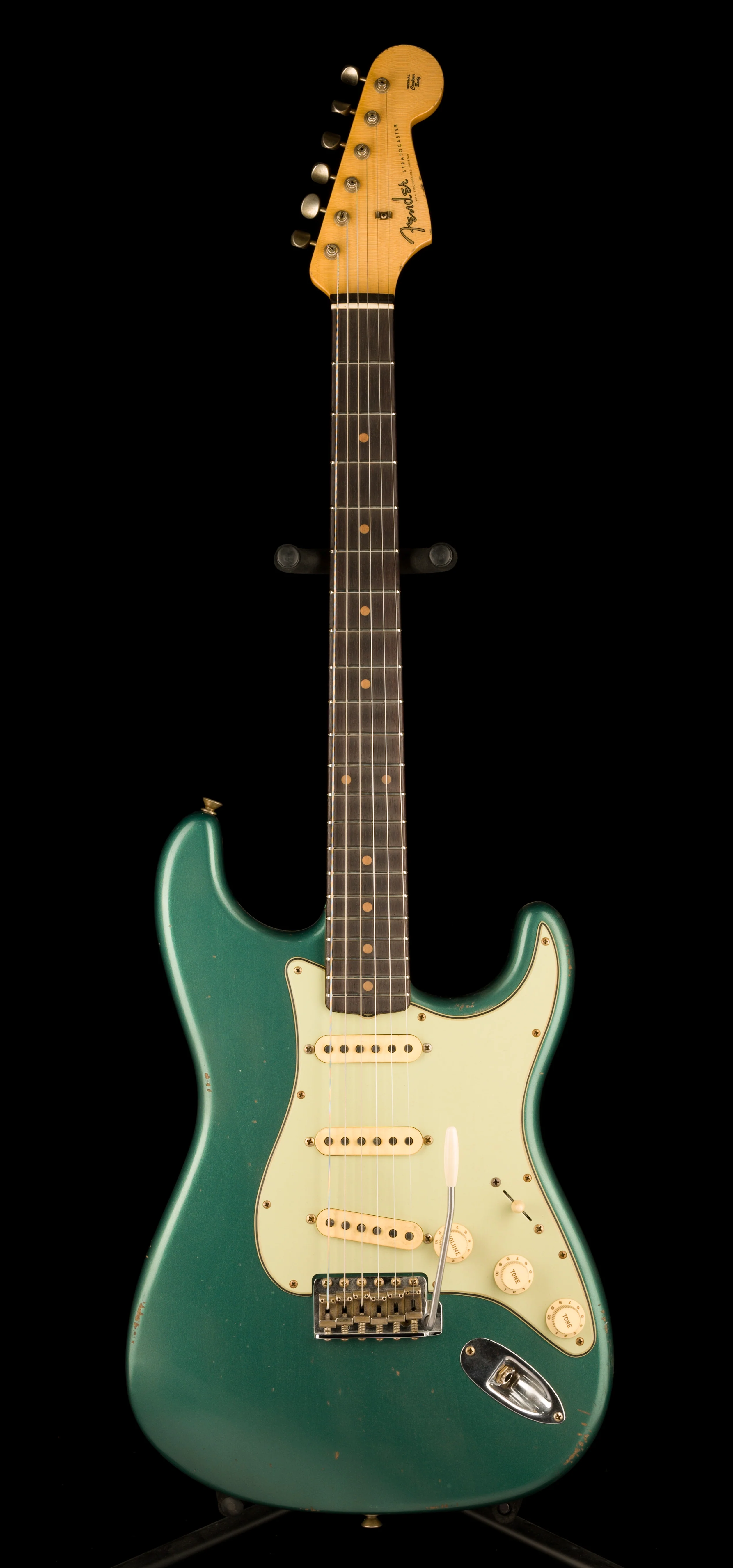 Fender Custom Shop Masterbuilt Jason Smith 1959 Stratocaster Journeyman Relic Sherwood Green Metallic - Image 2