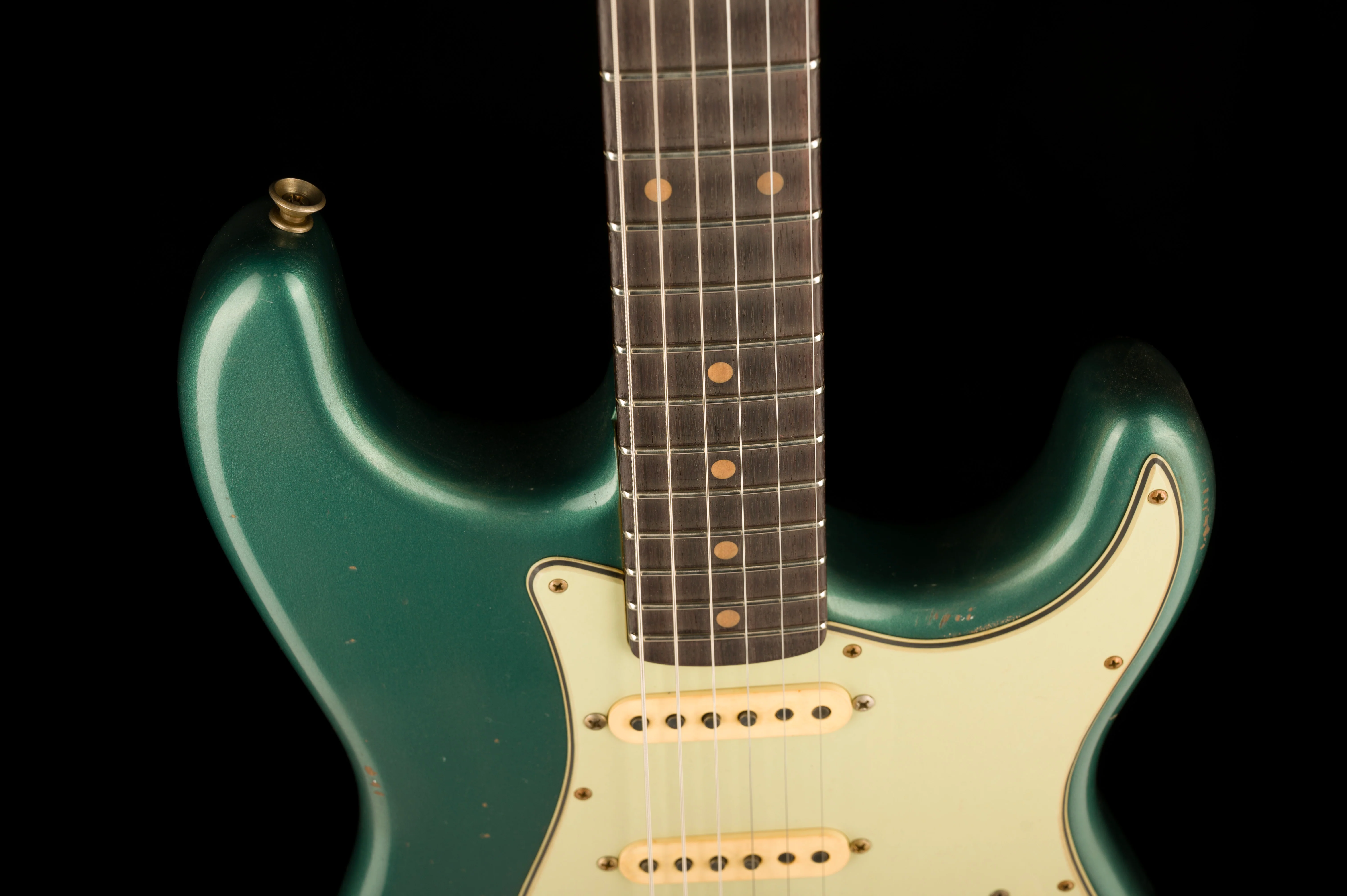 Fender Custom Shop Masterbuilt Jason Smith 1959 Stratocaster Journeyman Relic Sherwood Green Metallic - Image 3