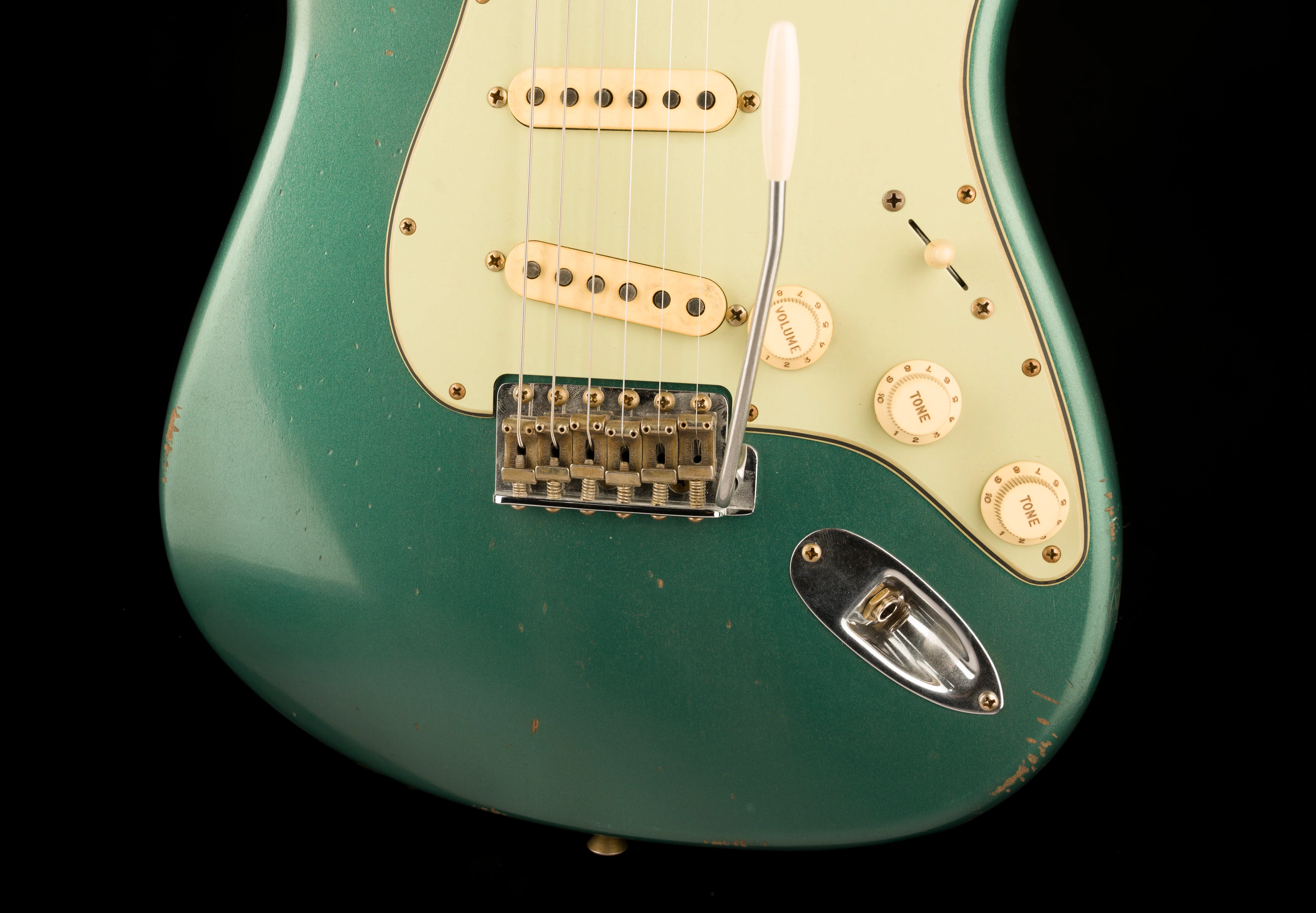 Fender Custom Shop Masterbuilt Jason Smith 1959 Stratocaster Journeyman Relic Sherwood Green Metallic - Image 5