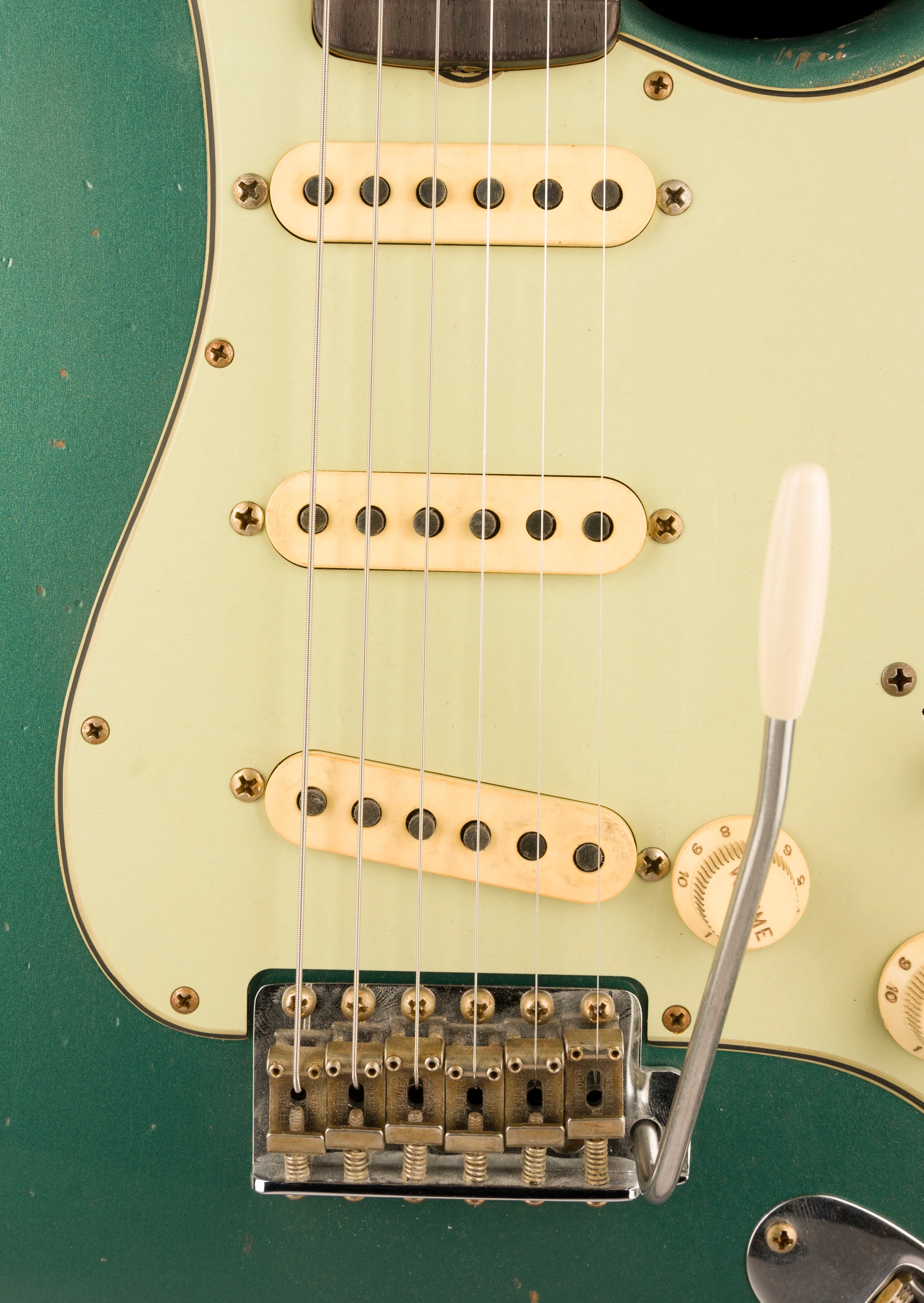 Fender Custom Shop Masterbuilt Jason Smith 1959 Stratocaster Journeyman Relic Sherwood Green Metallic - Image 7