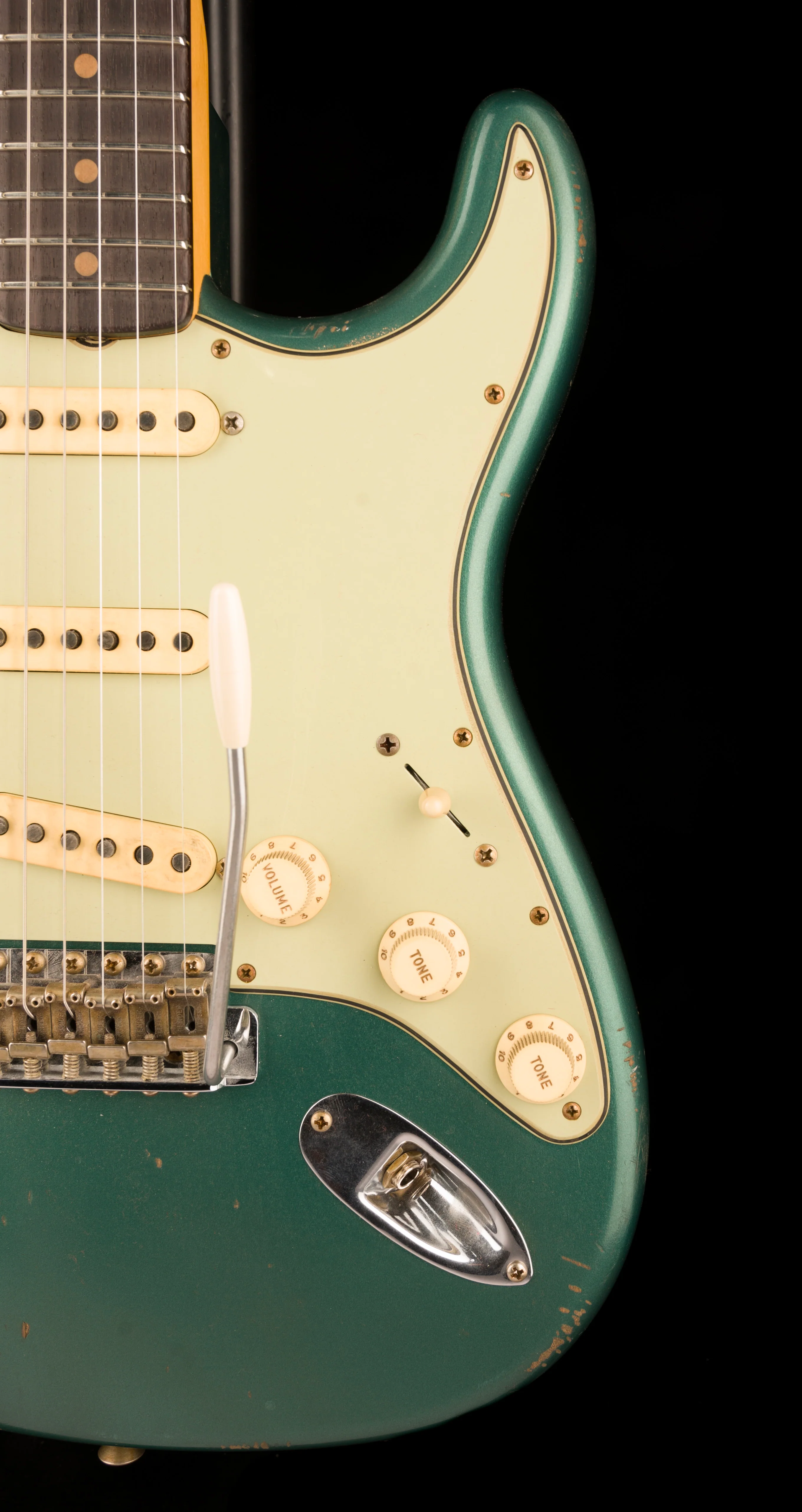 Fender Custom Shop Masterbuilt Jason Smith 1959 Stratocaster Journeyman Relic Sherwood Green Metallic - Image 9