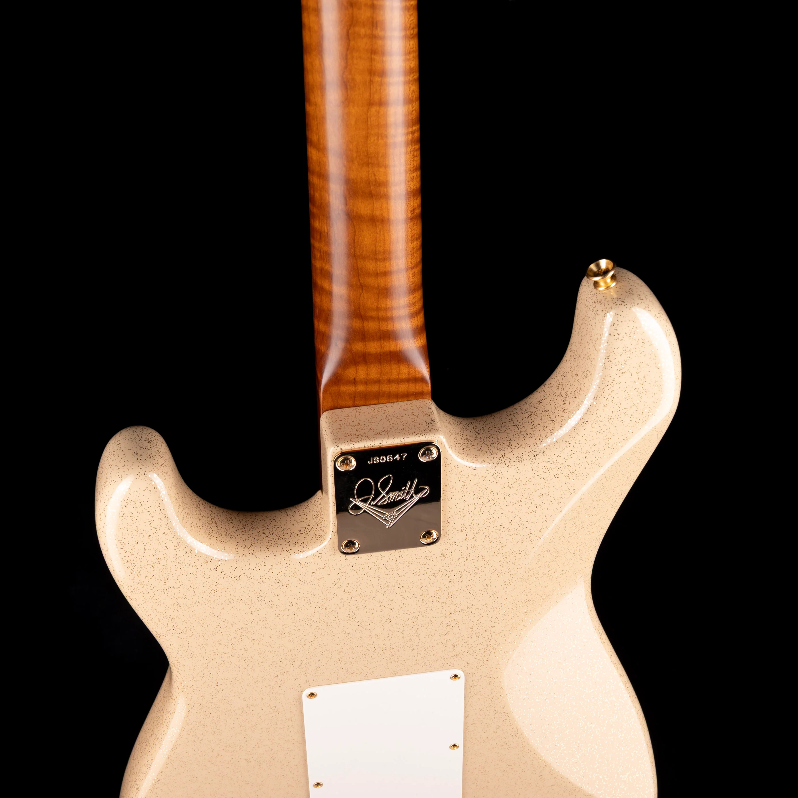 Fender Custom Shop Masterbuilt Jason Smith 1959 Stratocaster NOS Mojave Sand Sparkle With Case - Image 11