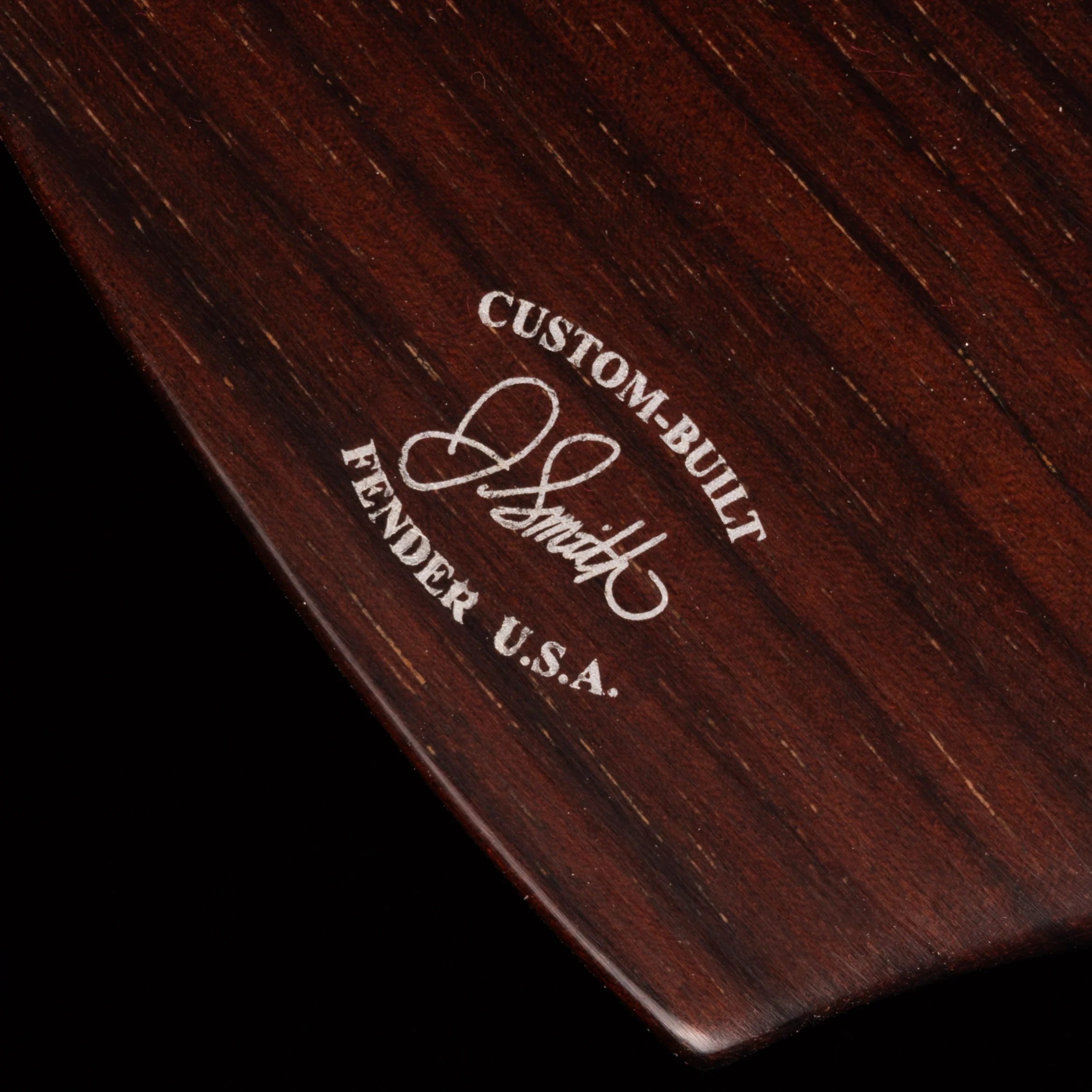 Fender Custom Shop Masterbuilt Jason Smith Custom Classic Jazz Bass NOS Zebrawood Natural With Case - Image 13