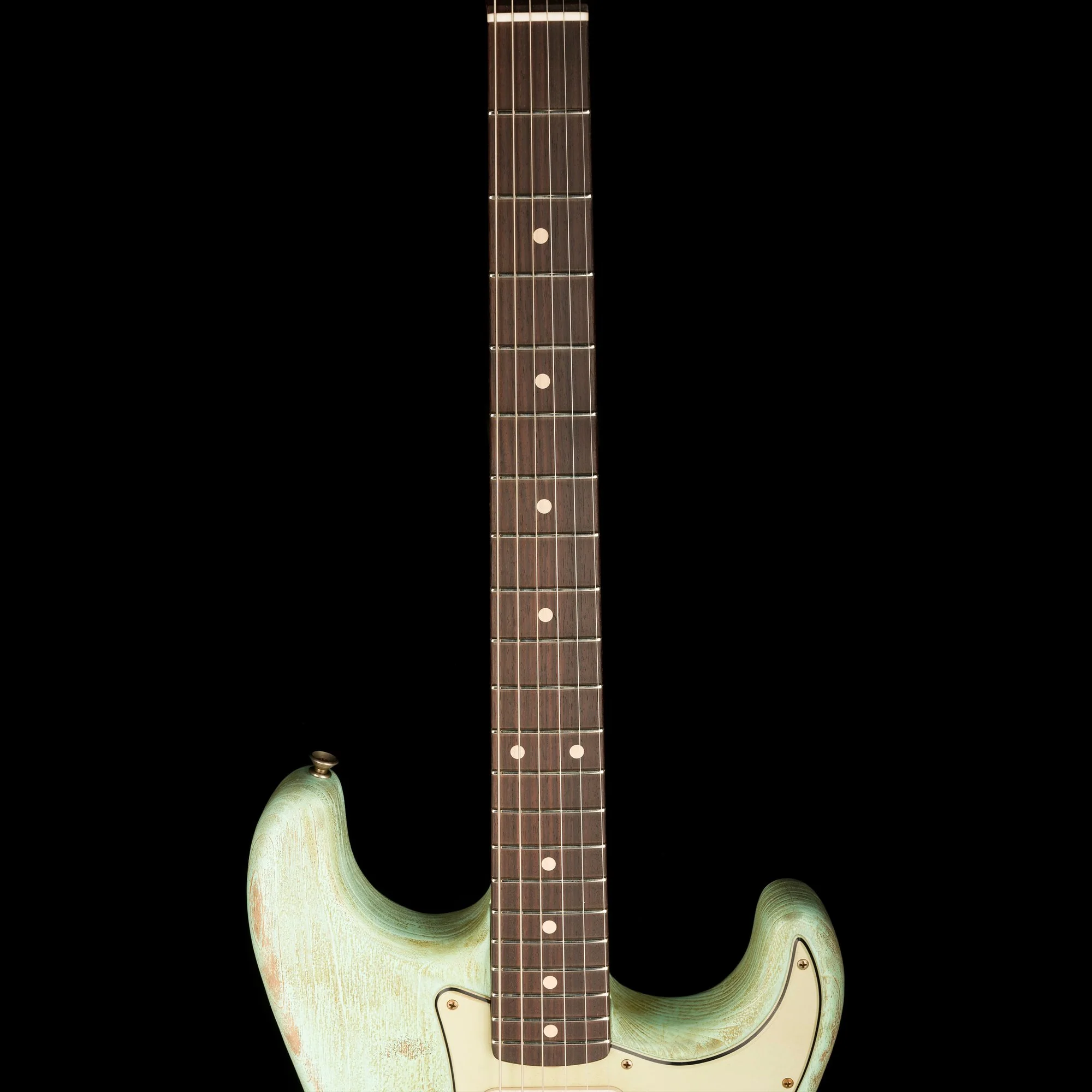 Fender Custom Shop Masterbuilt Paul Waller 1961 Stratocaster Heavy Weathered Surf Green - Image 11