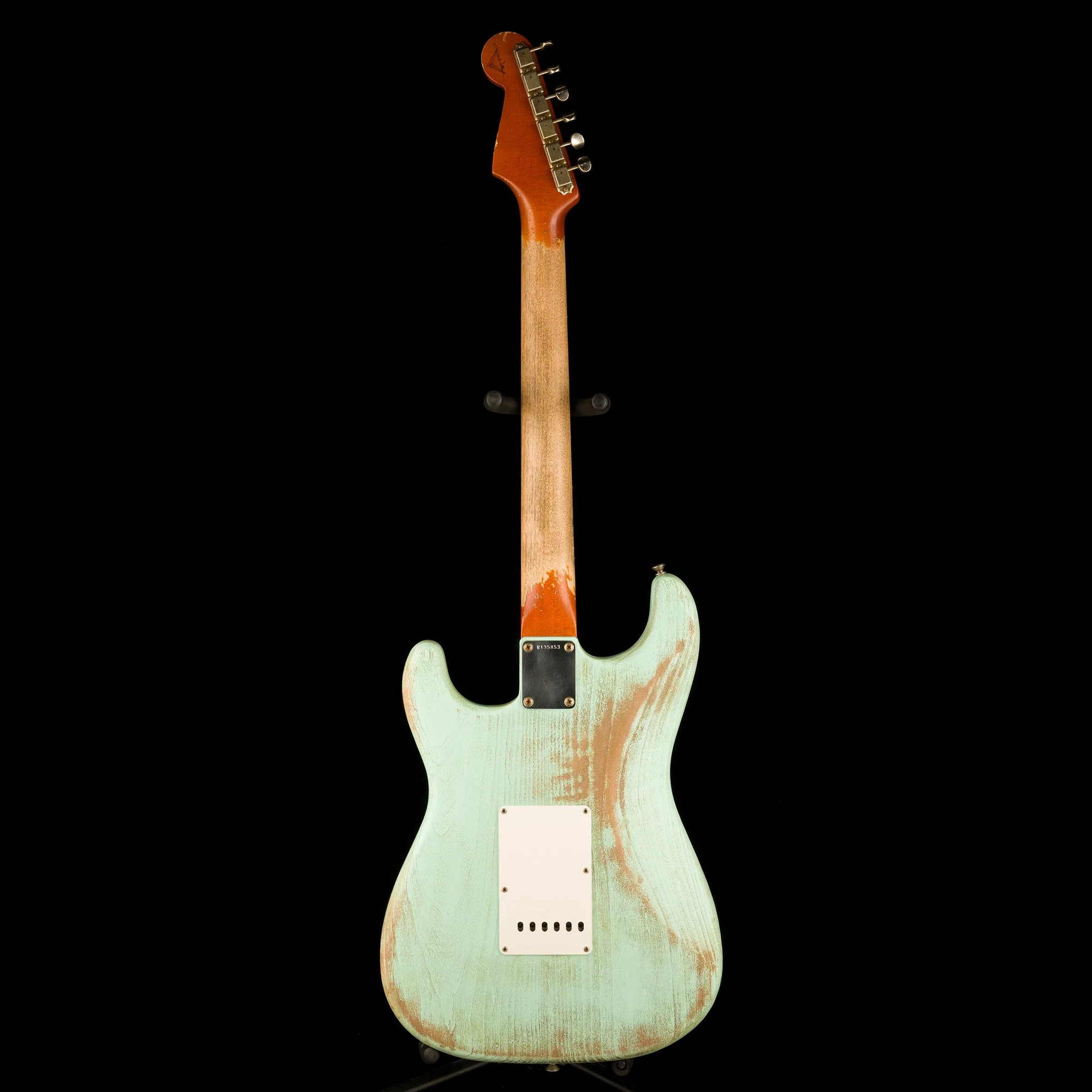 Fender Custom Shop Masterbuilt Paul Waller 1961 Stratocaster Heavy Weathered Surf Green - Image 14