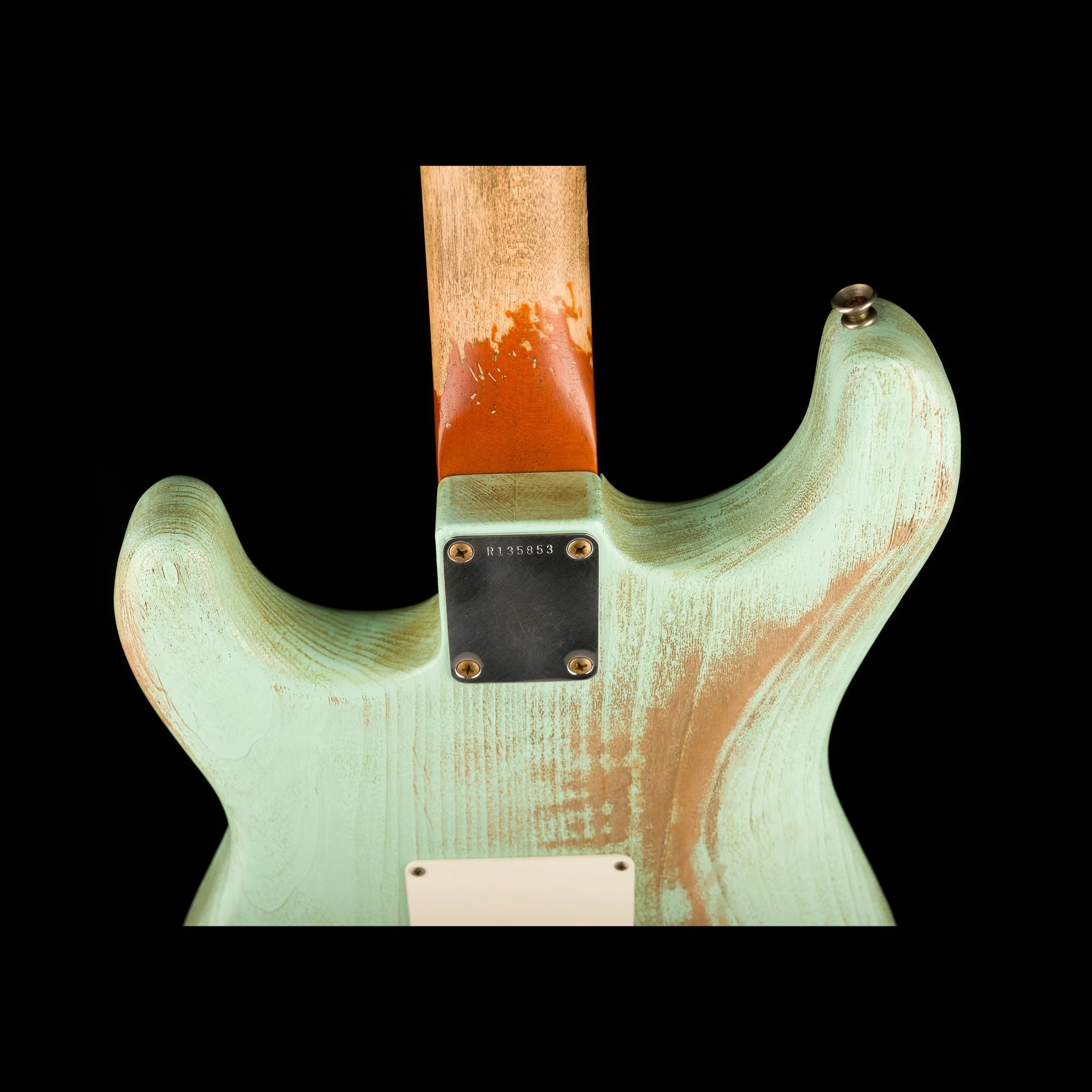 Fender Custom Shop Masterbuilt Paul Waller 1961 Stratocaster Heavy Weathered Surf Green - Image 15