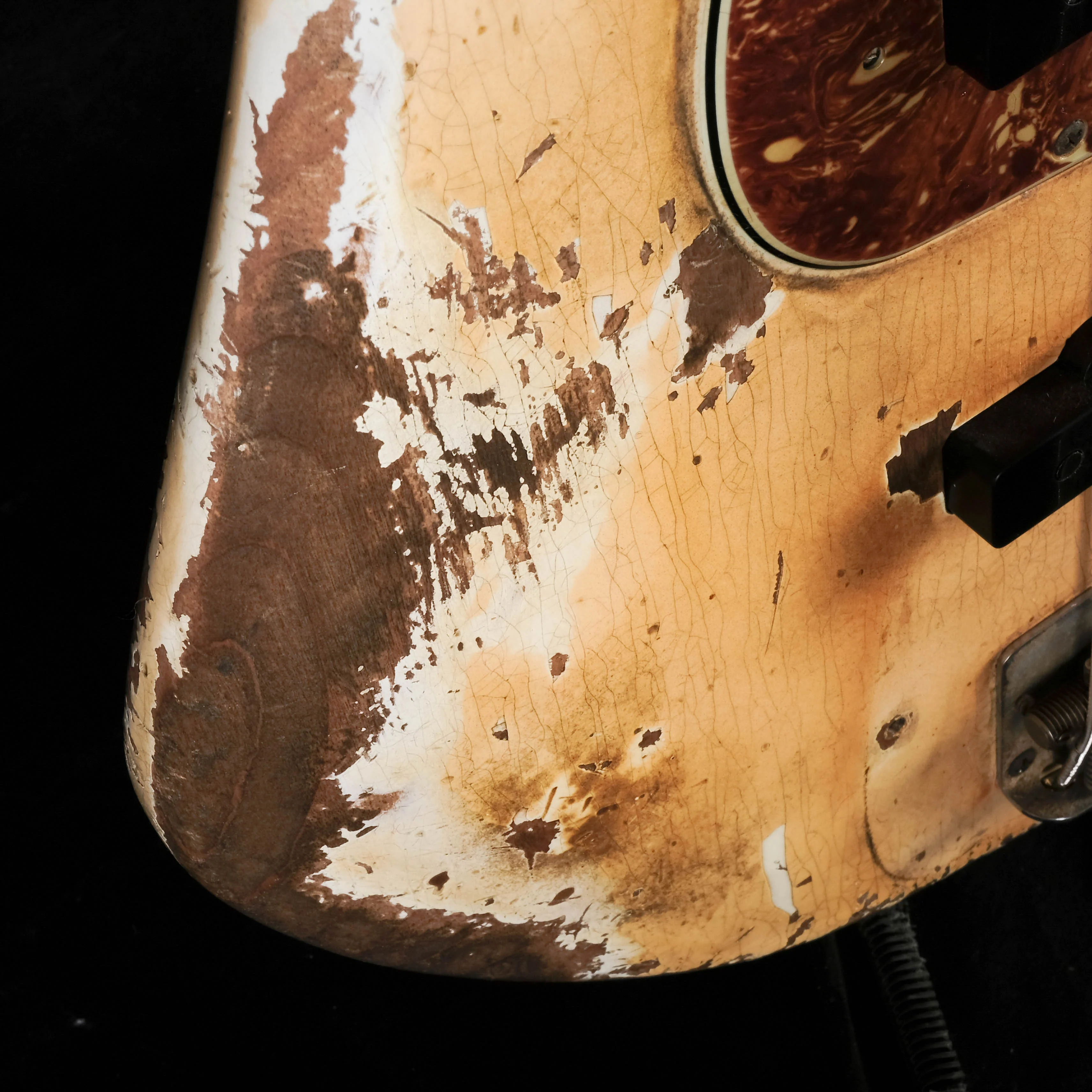 Fender Custom Shop Masterbuilt Vincent Van Trigt 66 Jazz Bass Aged Olympic White Heavy Relic - Image 5