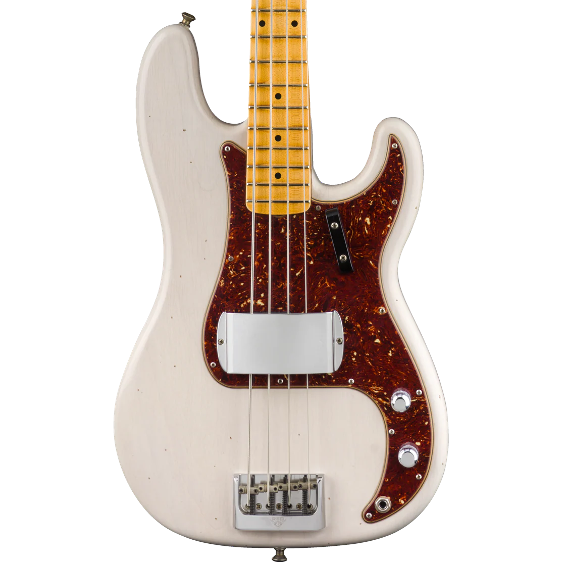 Fender Custom Shop Postmodern Precision Bass Journeyman Relic Aged White Blonde With Case