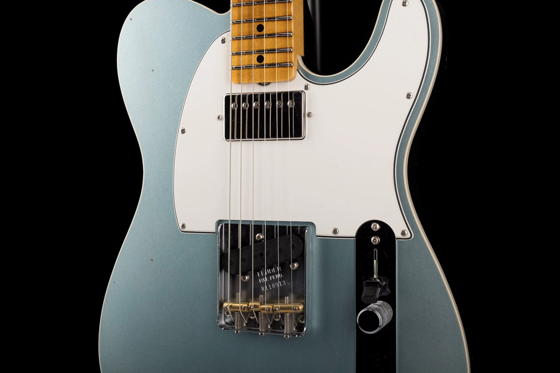 Fender Custom Shop Postmodern Telecaster Journeyman Relic Aged Firemist Silver - Image 5