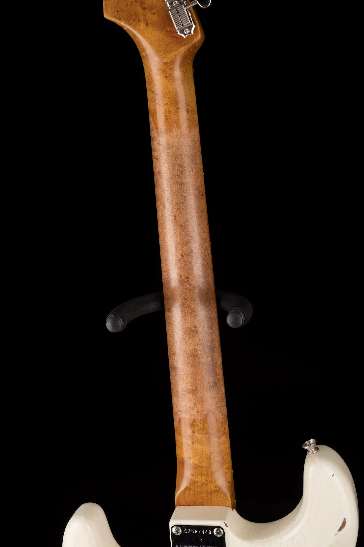 Fender Custom Shop Roasted 1960 Stratocaster Relic Birdseye Maple Aged Olympic White - Image 15