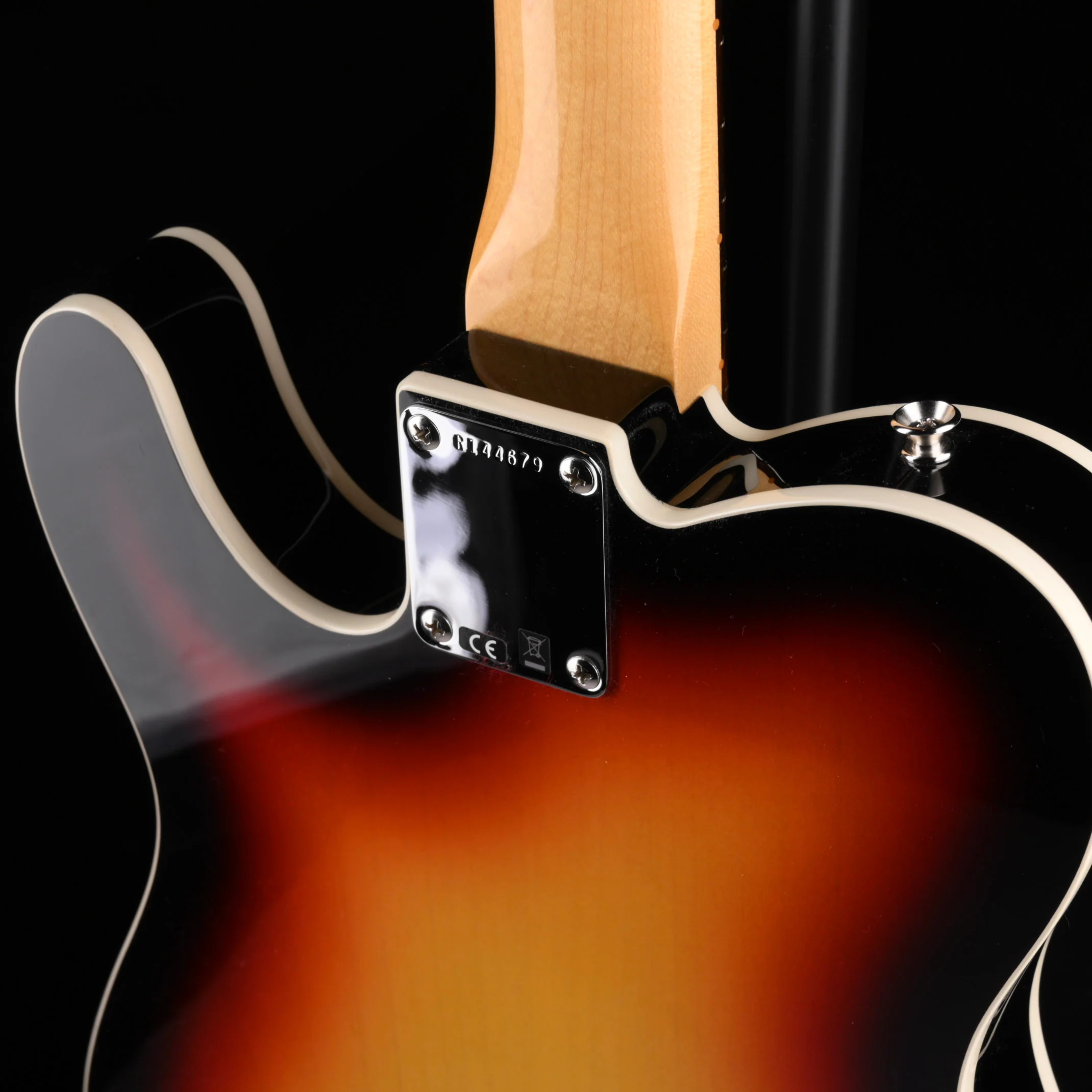 Fender Custom Shop 1960 Telecaster Custom Flametop NOS 3-Tone Sunburst With Case - Image 6