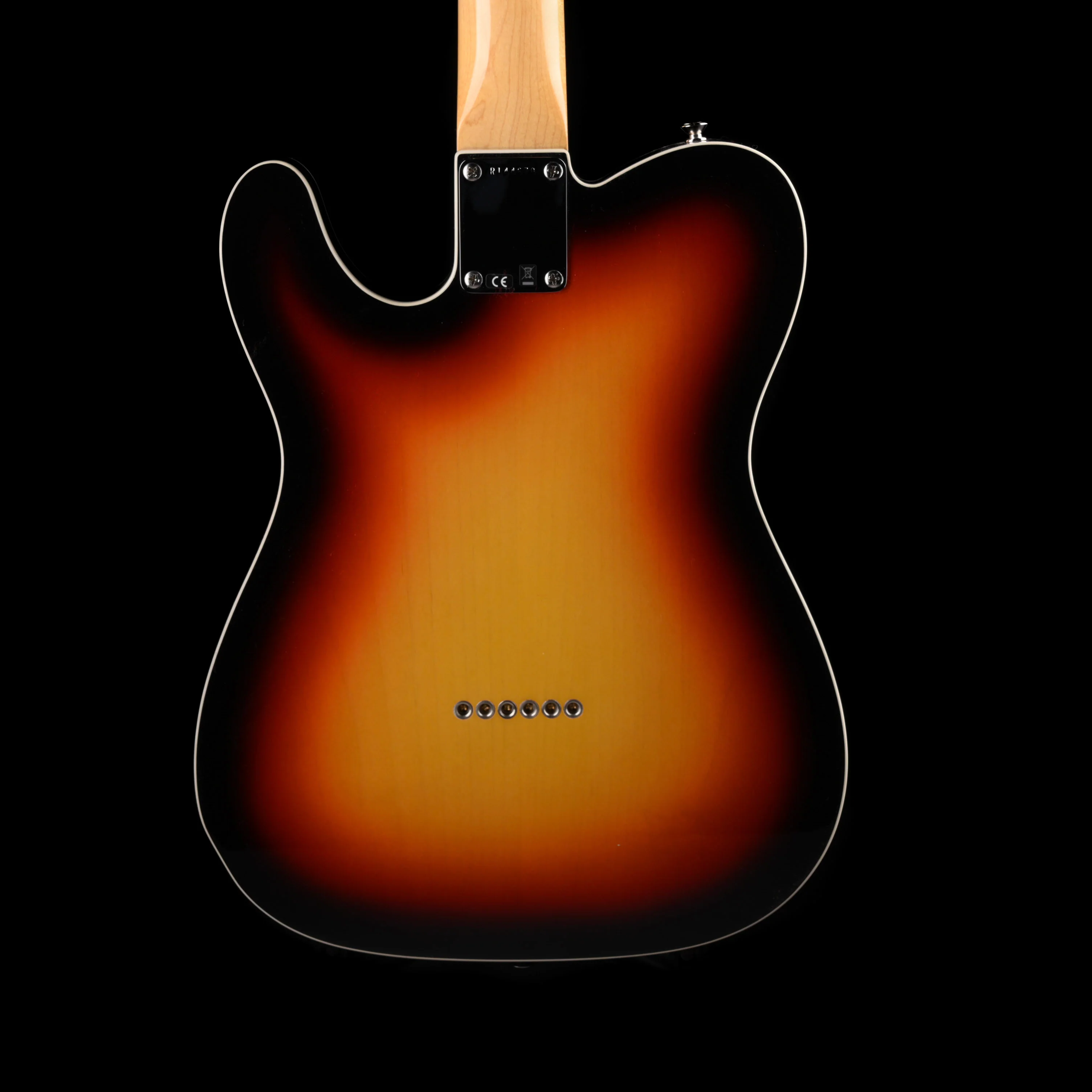 Fender Custom Shop 1960 Telecaster Custom Flametop NOS 3-Tone Sunburst With Case - Image 7
