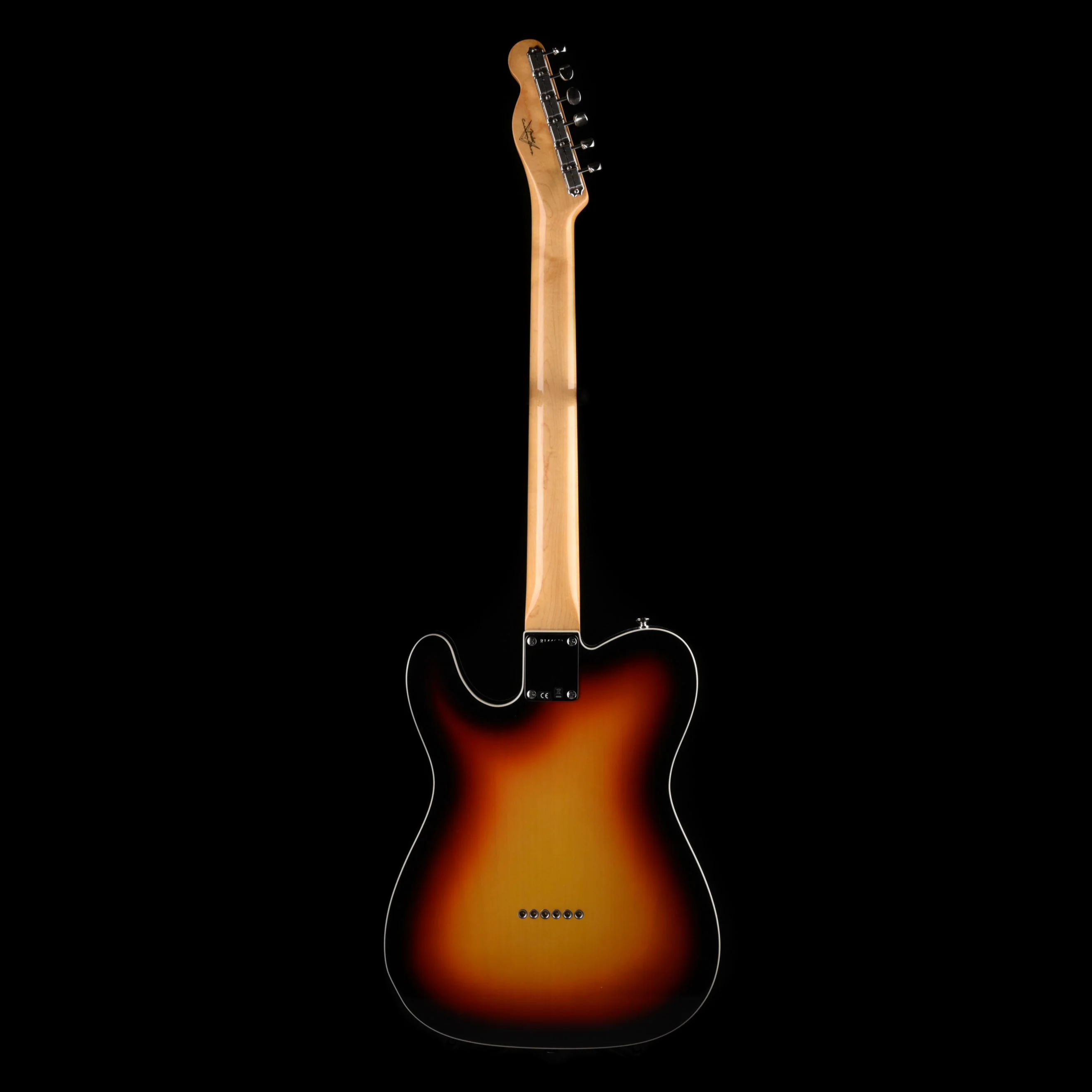 Fender Custom Shop 1960 Telecaster Custom Flametop NOS 3-Tone Sunburst With Case - Image 8