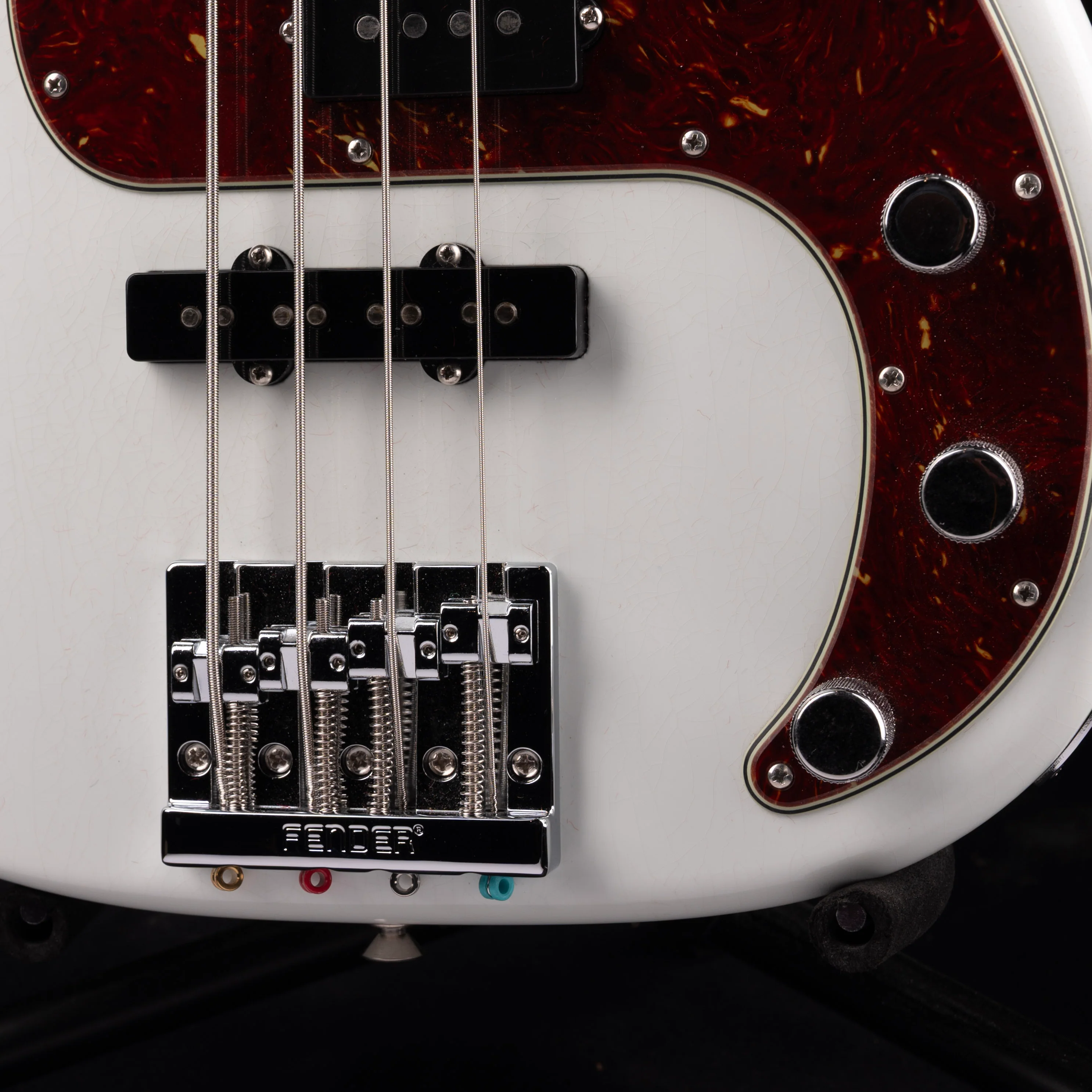 Fender Custom Shop Truetone 1964 Precision PJ Bass Closet Closet Olympic White - Image 4
