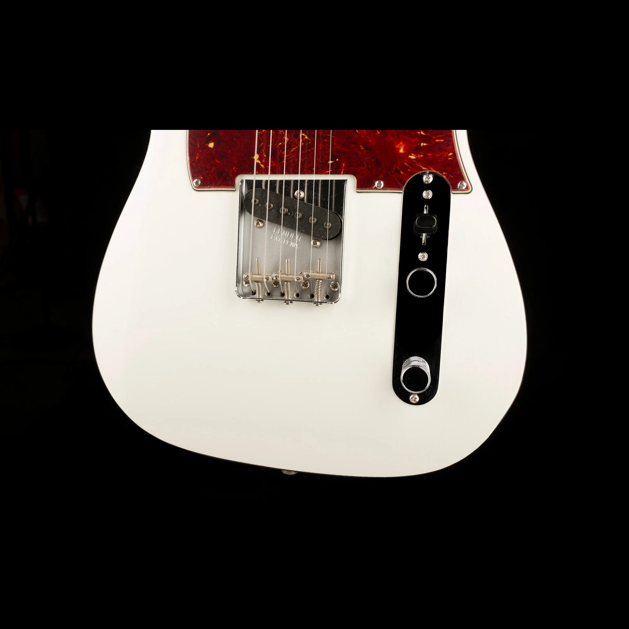 Fender Custom Shop Truetone Tortoise Set 1966 Telecaster Custom Closet Classic Olympic White - Image 5