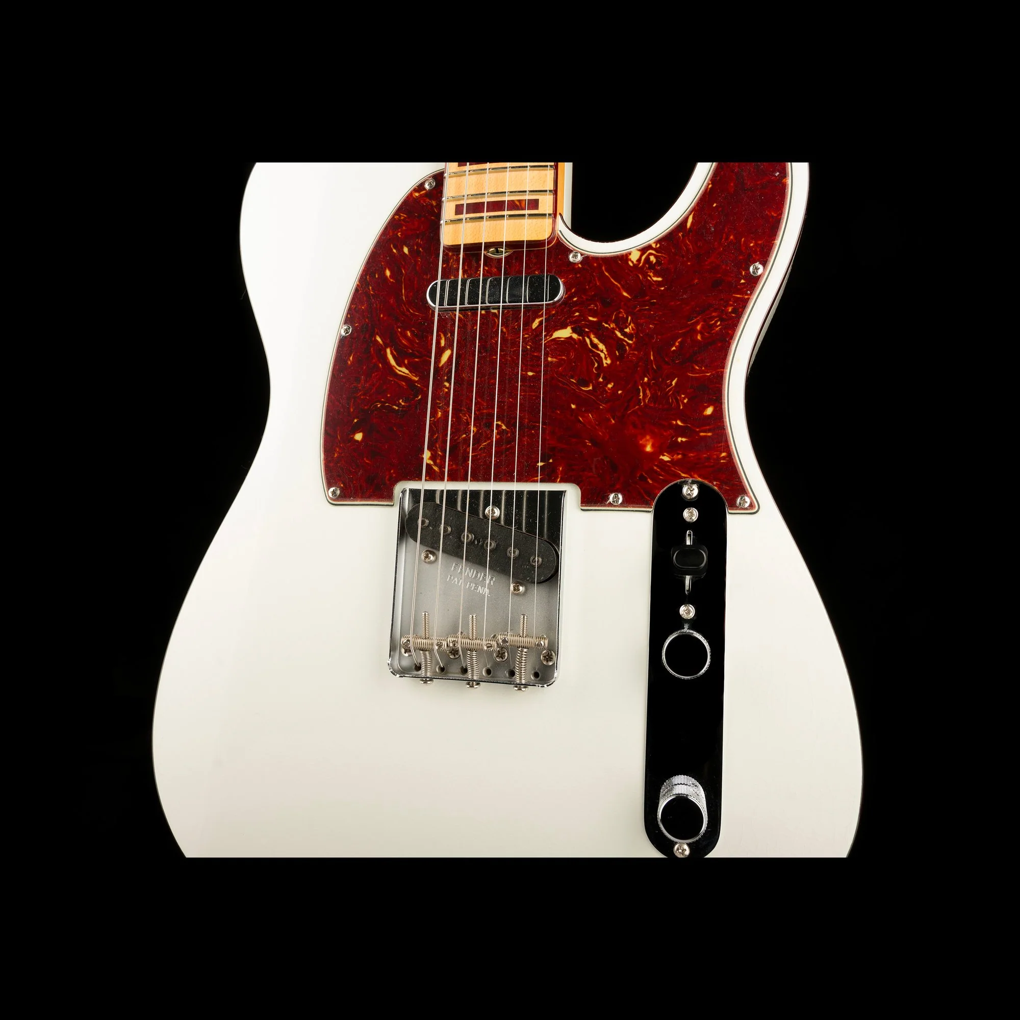 Fender Custom Shop Truetone Tortoise Set 1966 Telecaster Custom Closet Classic Olympic White - Image 6