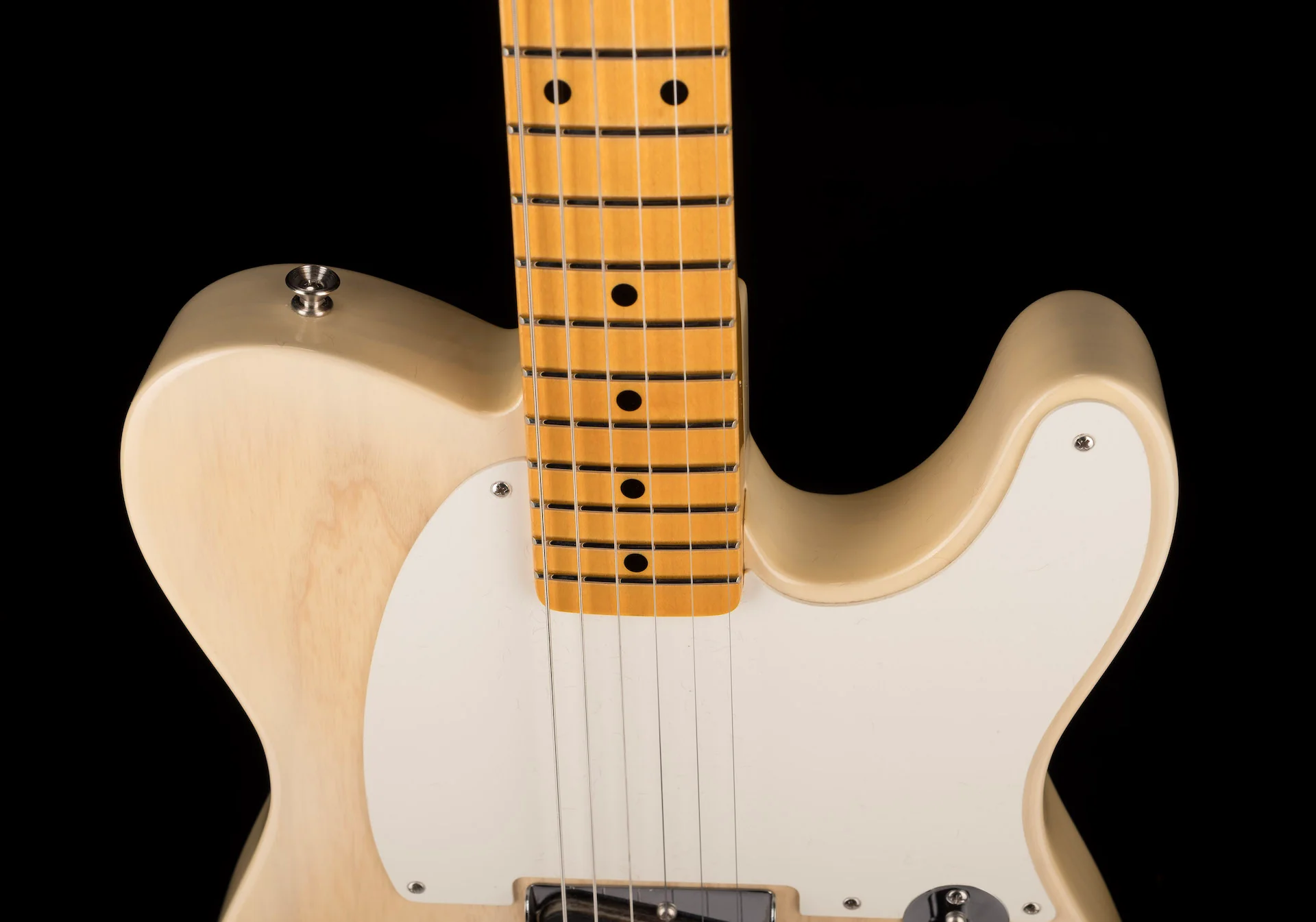 Fender Custom Shop Vintage Custom 1959 Esquire Time Capsule Faded Natural Blonde With Case - Image 3