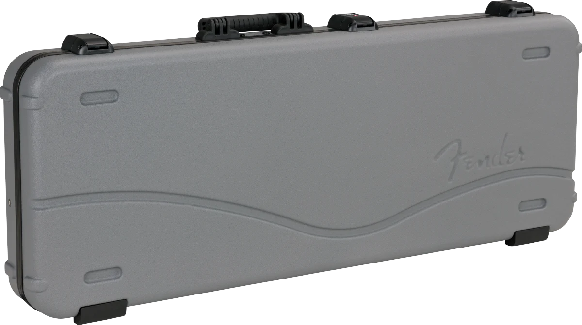 Fender Deluxe Molded Strat/Tele Case Silver/Blue - Image 2