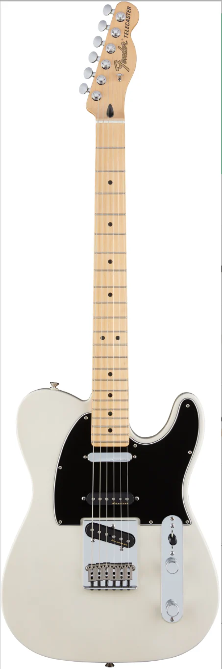 Fender Deluxe Nashville Tele - White Blonde with Maple Fingerboard - Image 2