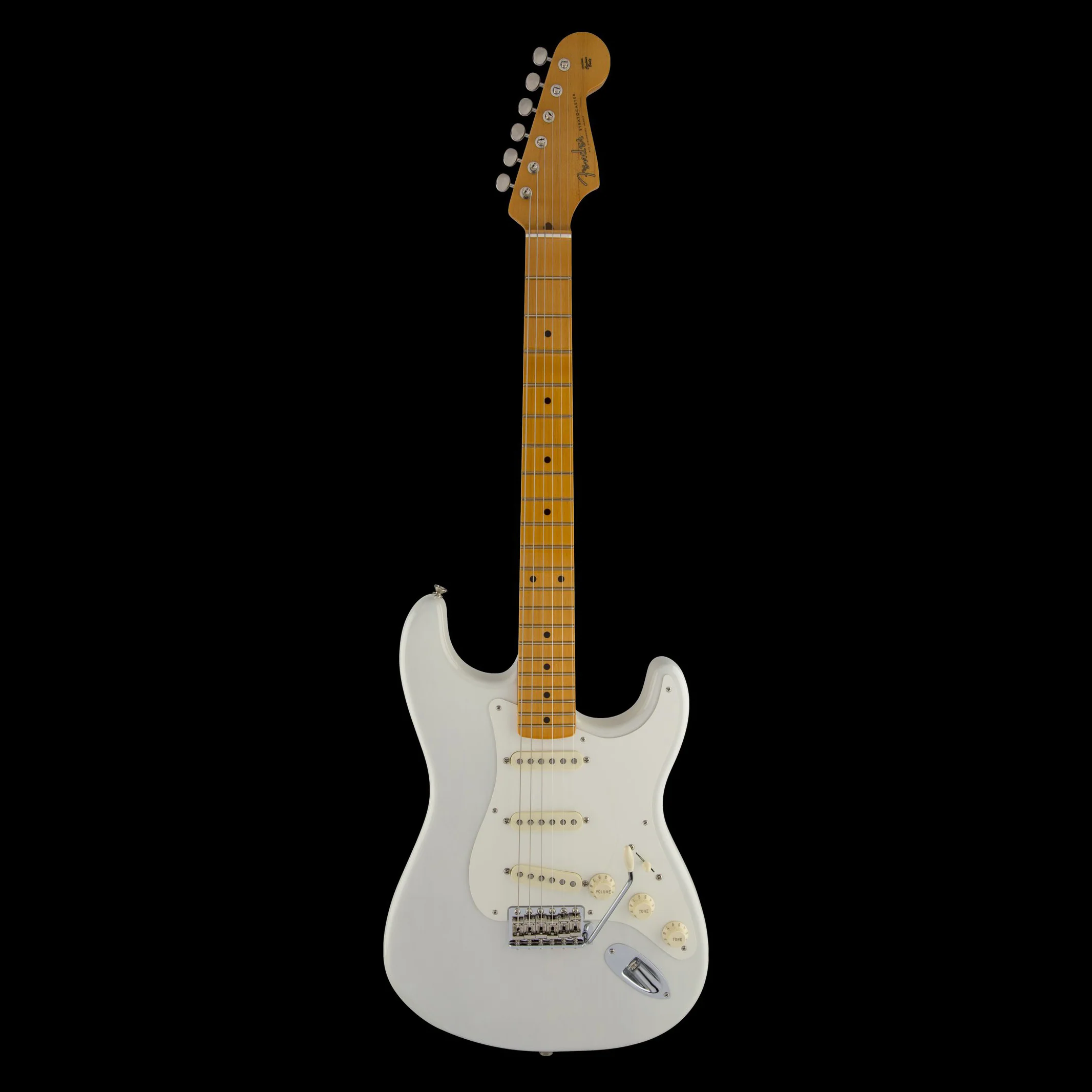 Fender Artist Series Eric Johnson Stratocaster Maple White Blonde with Case - Image 2