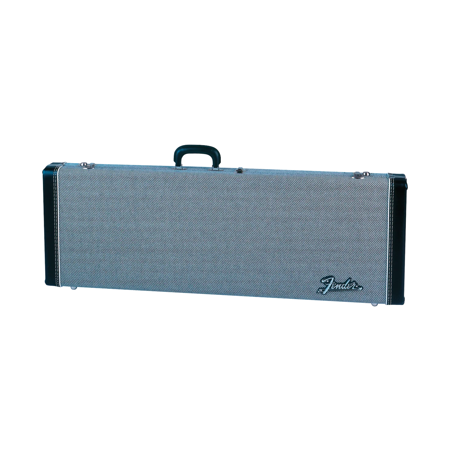 Fender G&G Deluxe Strat/Tele Hardshell Case Black Tweed with Black Interior