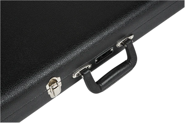Fender G&G Jazz Bass/Jaguar Bass Standard Hardshell Case Black with Black Interior - Image 3