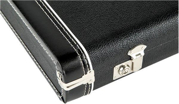 Fender G&G Jazz Bass/Jaguar Bass Standard Hardshell Case Black with Black Interior - Image 4