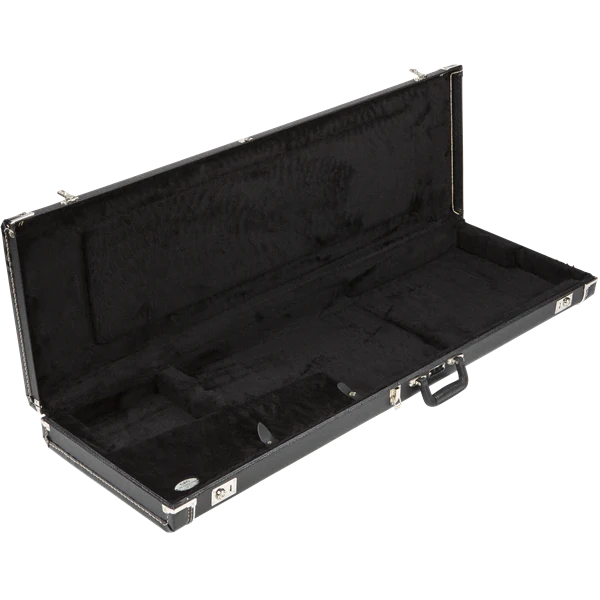 Fender G&G Jazz Bass/Jaguar Bass Standard Hardshell Case Black with Black Interior - Image 5