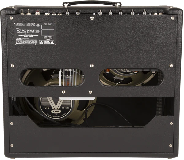 Fender Hot Rod DeVille Michael Landau ML 212 Black Guitar Amp Combo - Image 5