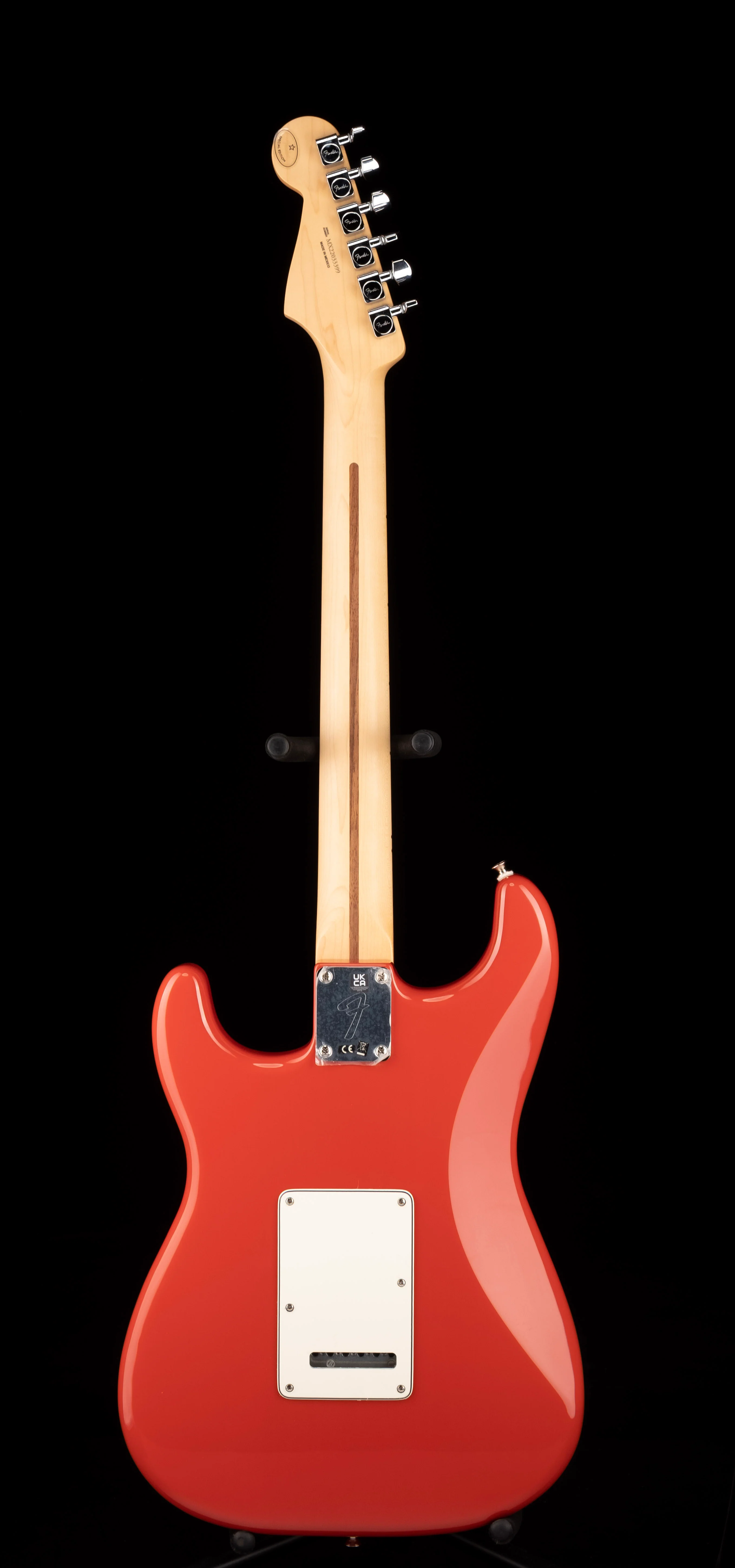 Fender Limited Edition Deluxe Player Strat HSS Fiesta Red With Matching Headcap - Image 12