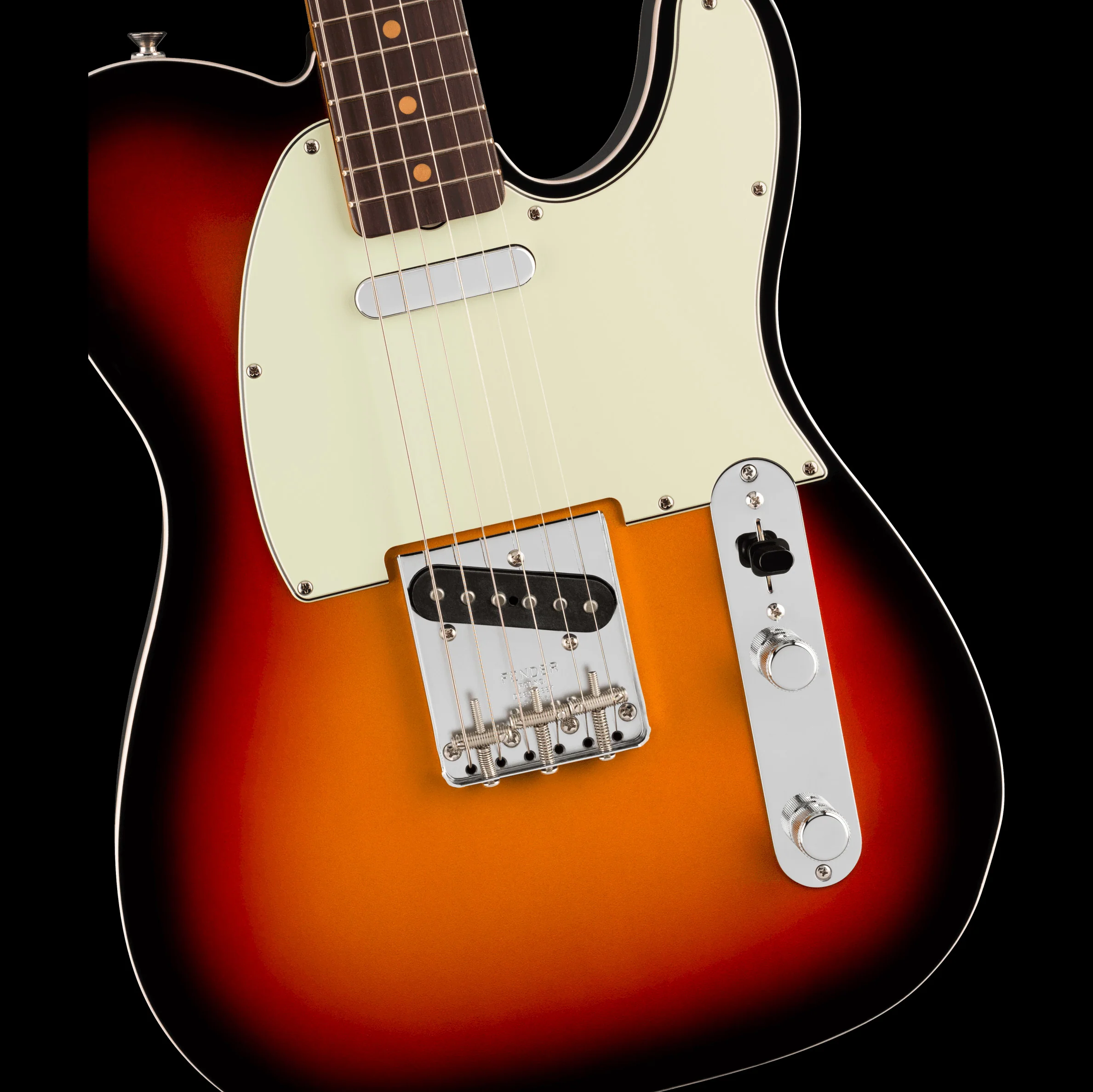 Fender Limited Edition Vintera III Early '60s Telecaster Custom 3-Color Sunburst with Gig Bag - Image 4