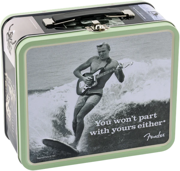 Fender Lunchbox "You Won't Part With Yours Either" with Strings Winder Picks and Electronic Tuner - 992018001 - Image 2