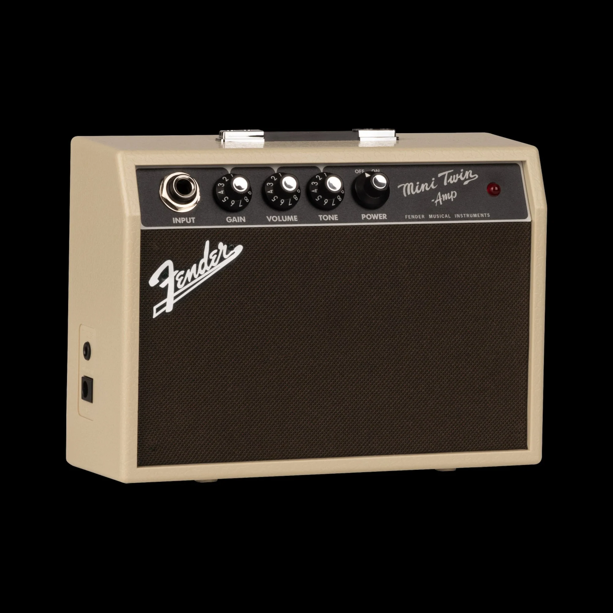 Fender Mini '65 Twin Amp Blonde Guitar Amp Combo - Image 4