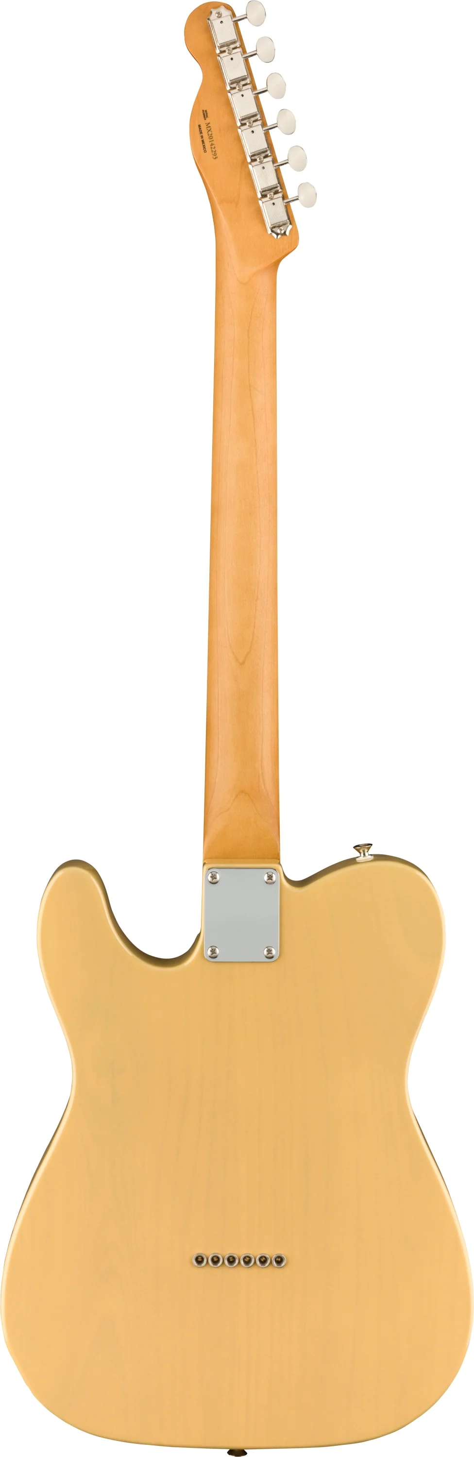 Fender Noventa Telecaster Maple Fingerboard Vintage Blonde Electric Guitar - Image 3