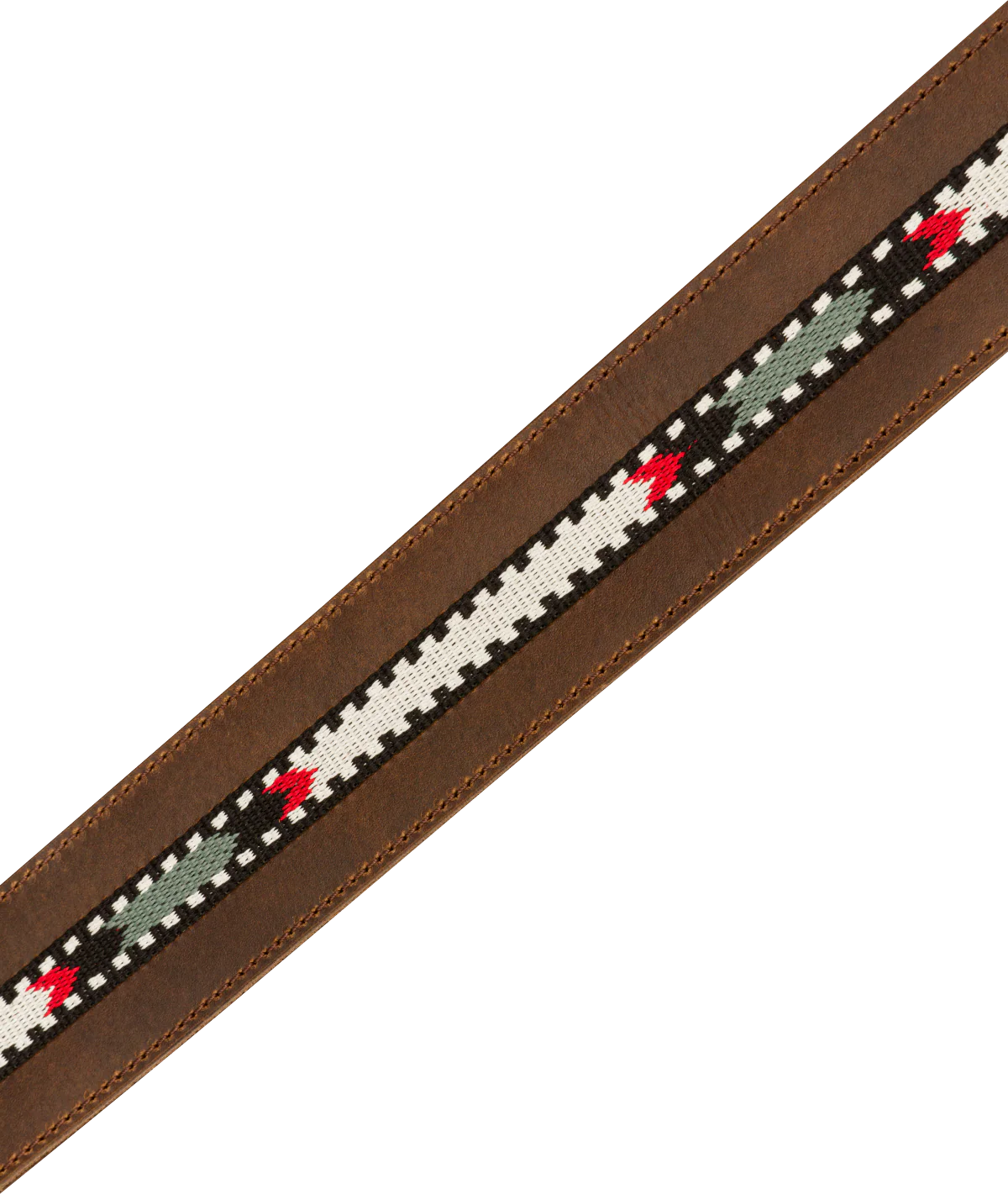 Fender Paramount Acoustic Leather Strap Brown Straps - Image 3