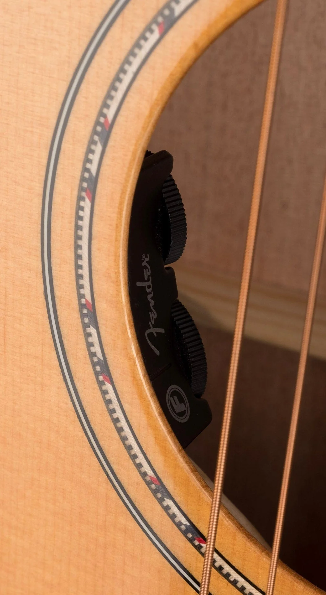 Used Fender Paramount PO 220E Orchestra Natural with Case - Image 9