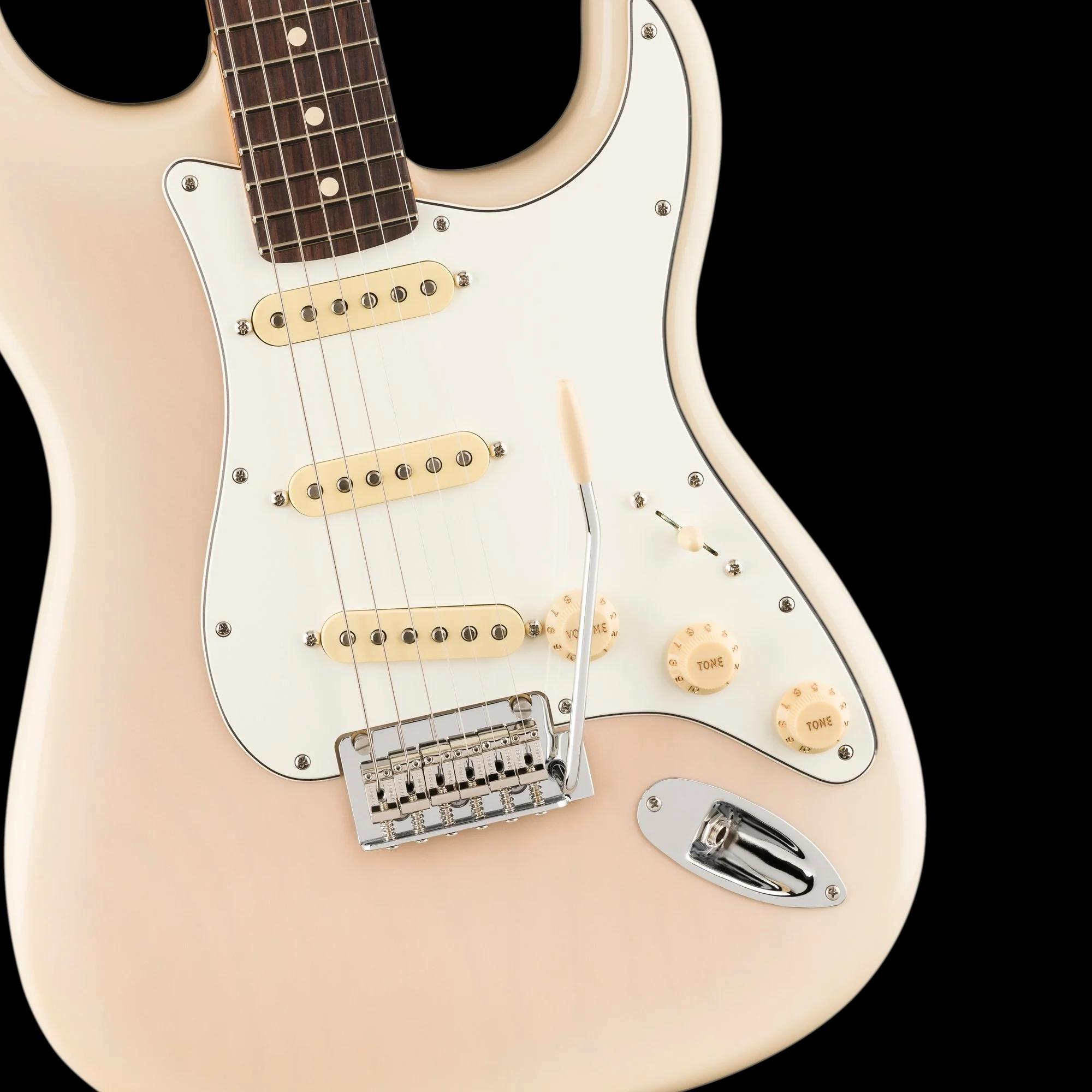 Fender Player II Stratocaster Rosewood Fingerboard White Blonde (Chambered) - Image 4