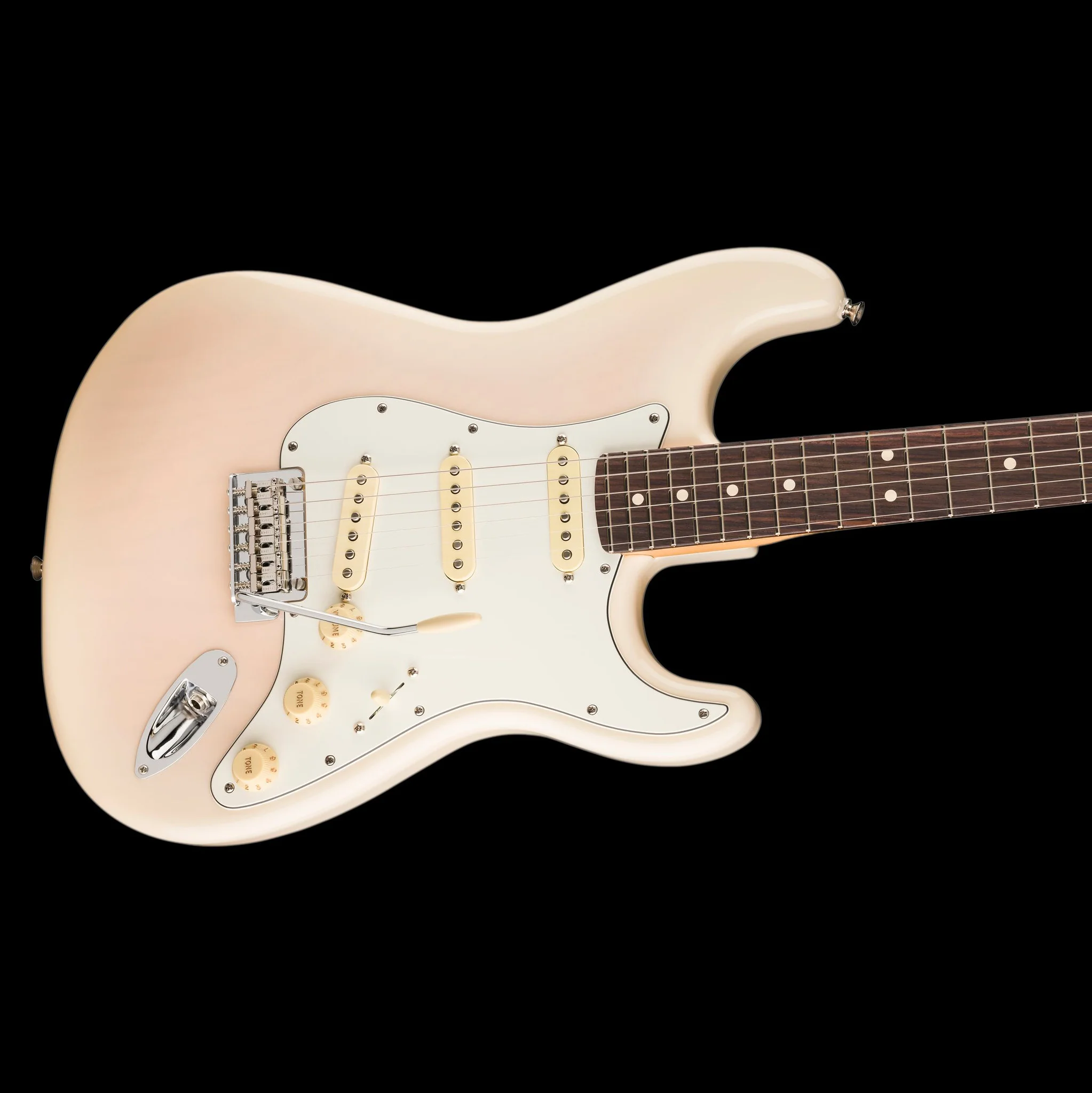 Fender Player II Stratocaster Rosewood Fingerboard White Blonde (Chambered) - Image 5